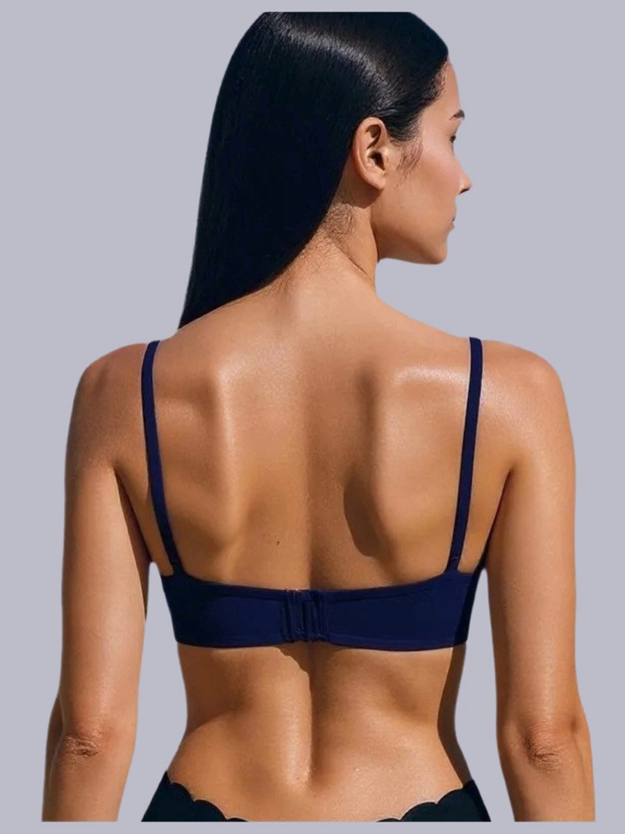 Pack of 2 - Non-Padded Non Wired Cotton Blend T-Shirt Bra