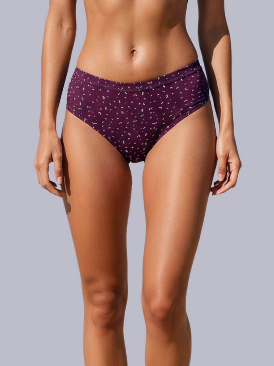 Pack of 3 - Cotton Full Coverage Hipster Briefs