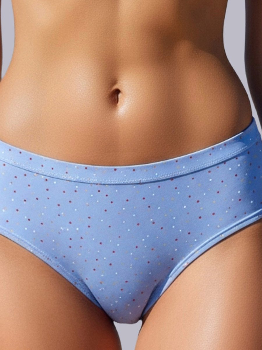 Pack of 3 - Cotton Full Coverage Hipster Briefs