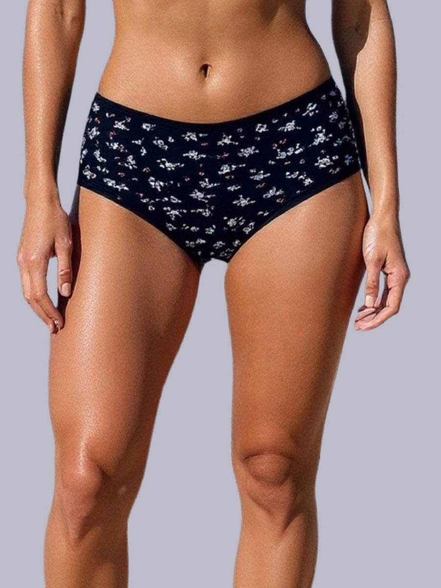 Pack of 3 - Cotton Printed Full Coverage Hipster Briefs