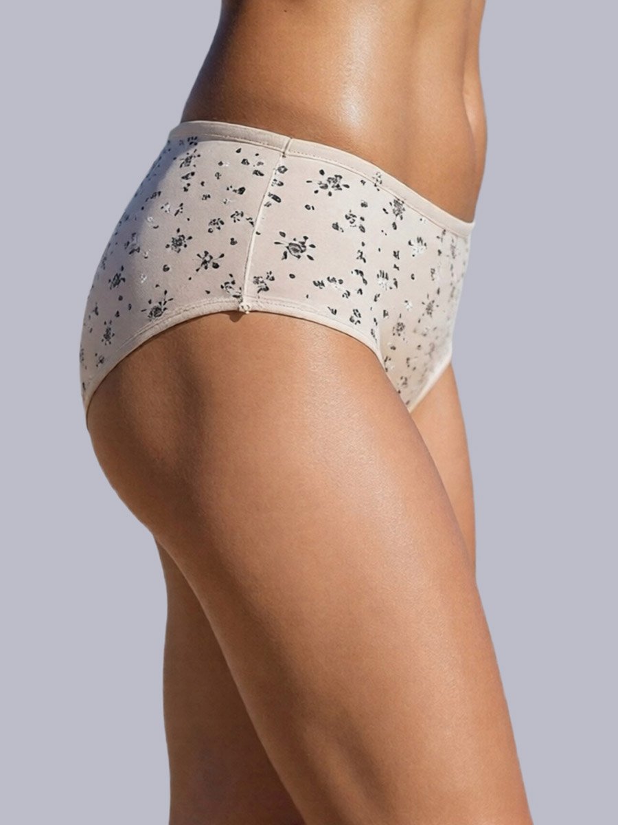 Pack of 3 - Cotton Printed Full Coverage Hipster Briefs