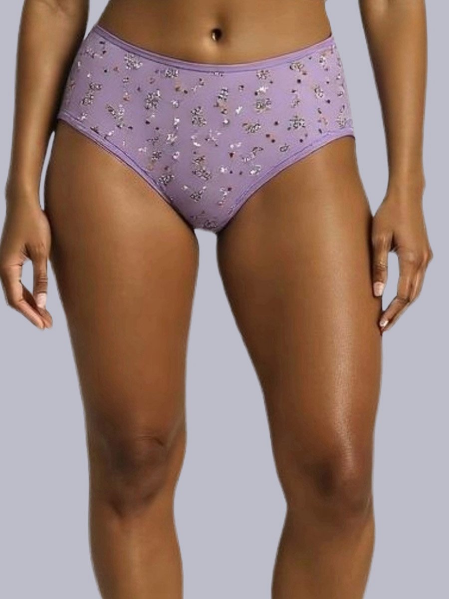 Pack of 3 - Cotton Printed Full Coverage Hipster Briefs