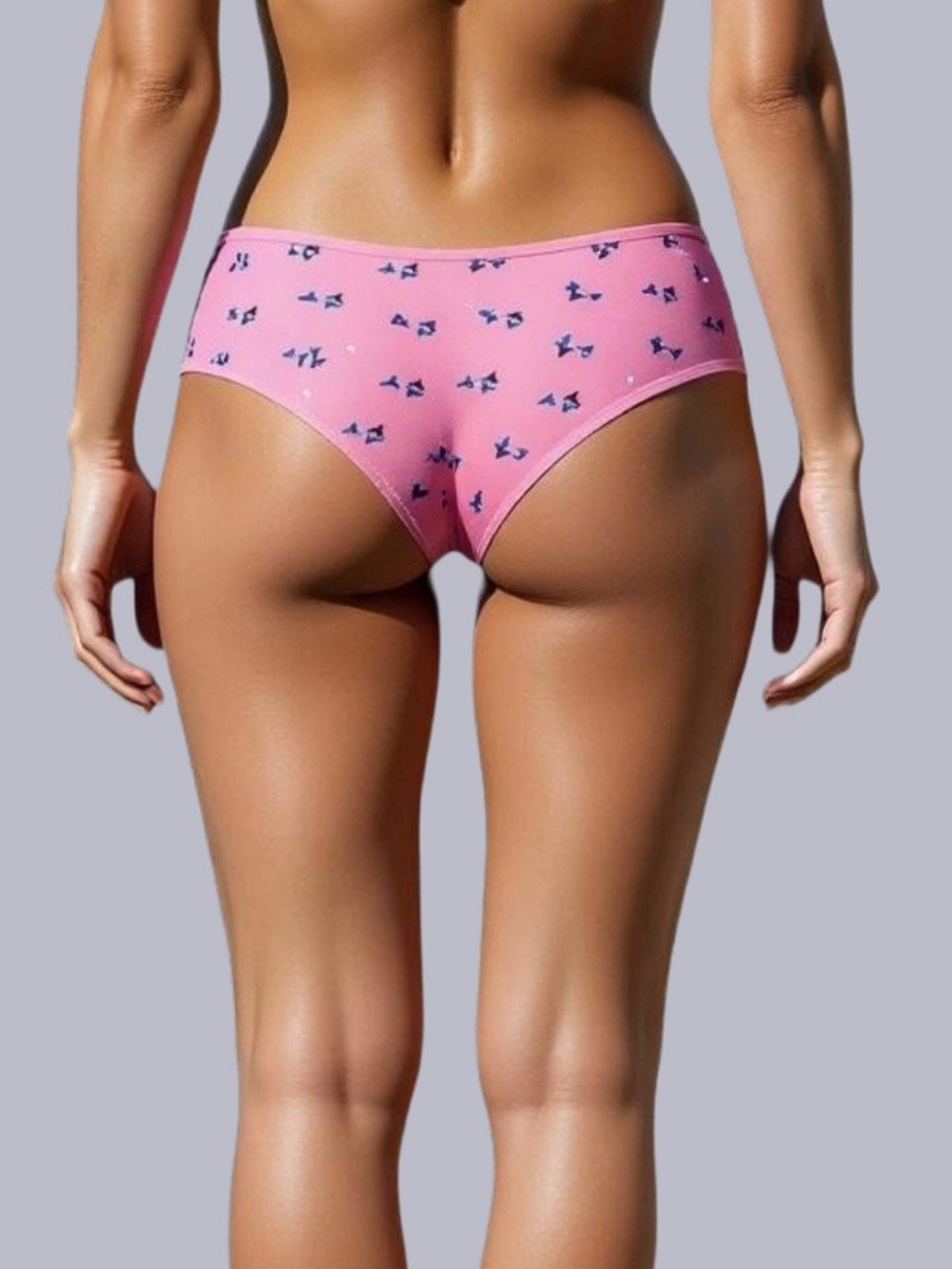 Pack of 3 - Cotton Printed Full Coverage Hipster Briefs