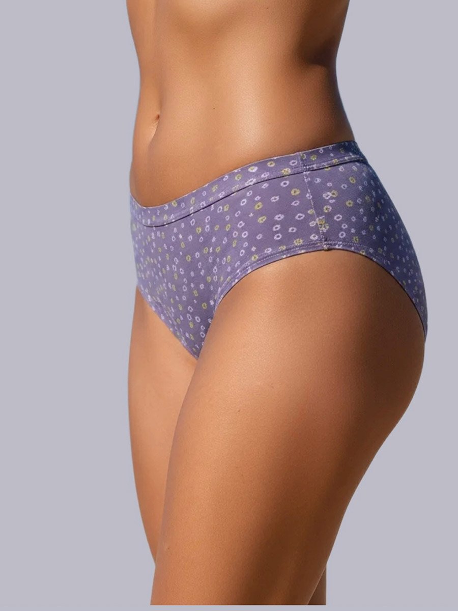 Pack of 3 - Cotton Full Coverage Hipster Briefs