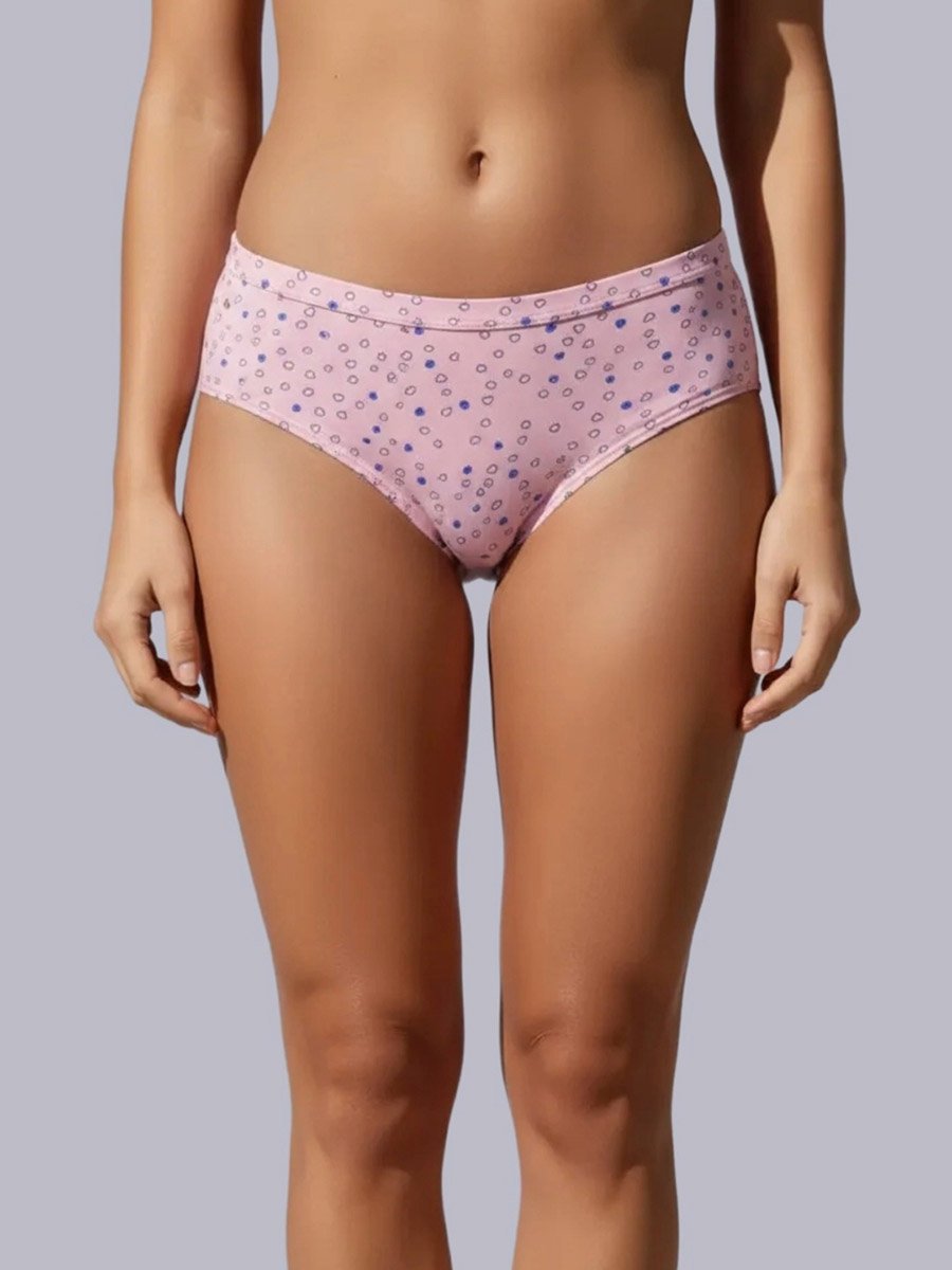 Pack of 3 - Cotton Full Coverage Hipster Briefs