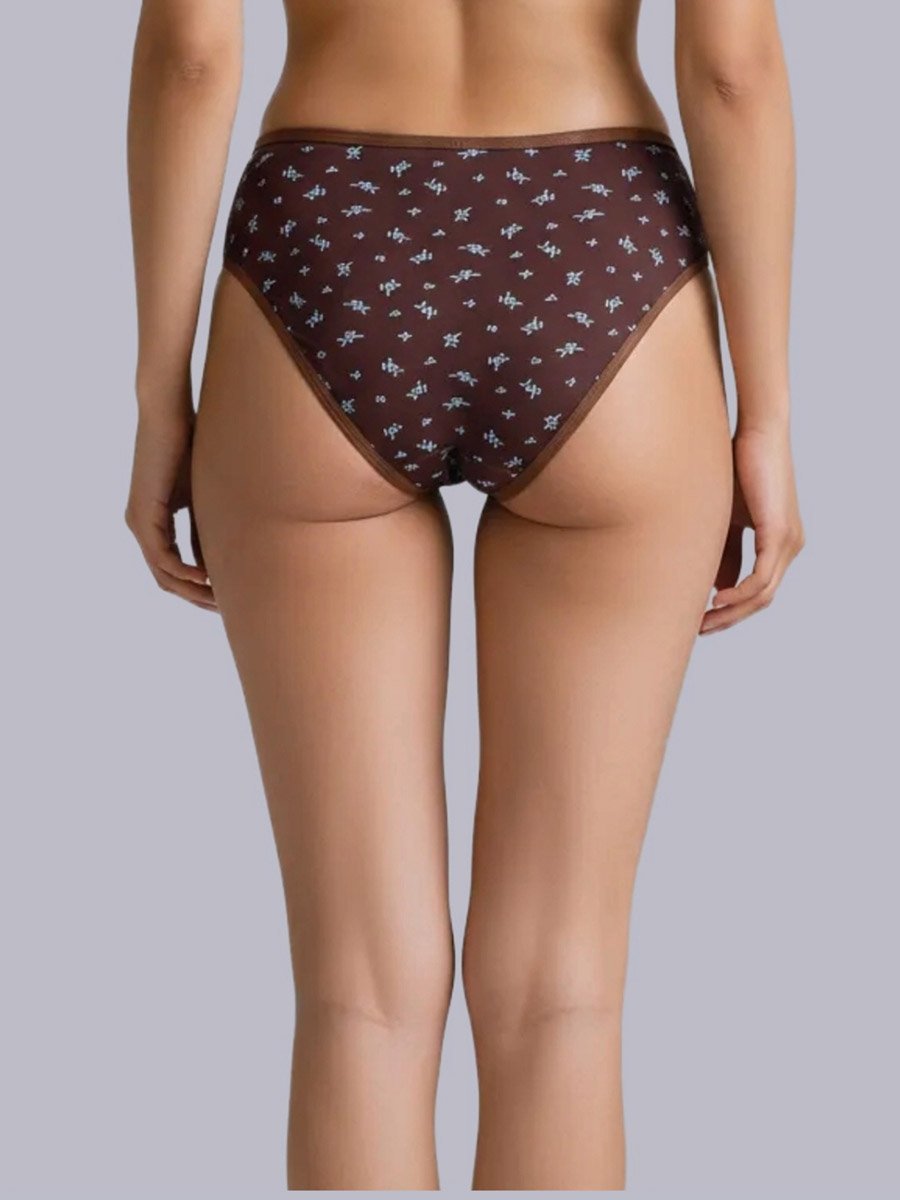 Pack of 3 - Cotton Ditsy Print Hipster Briefs