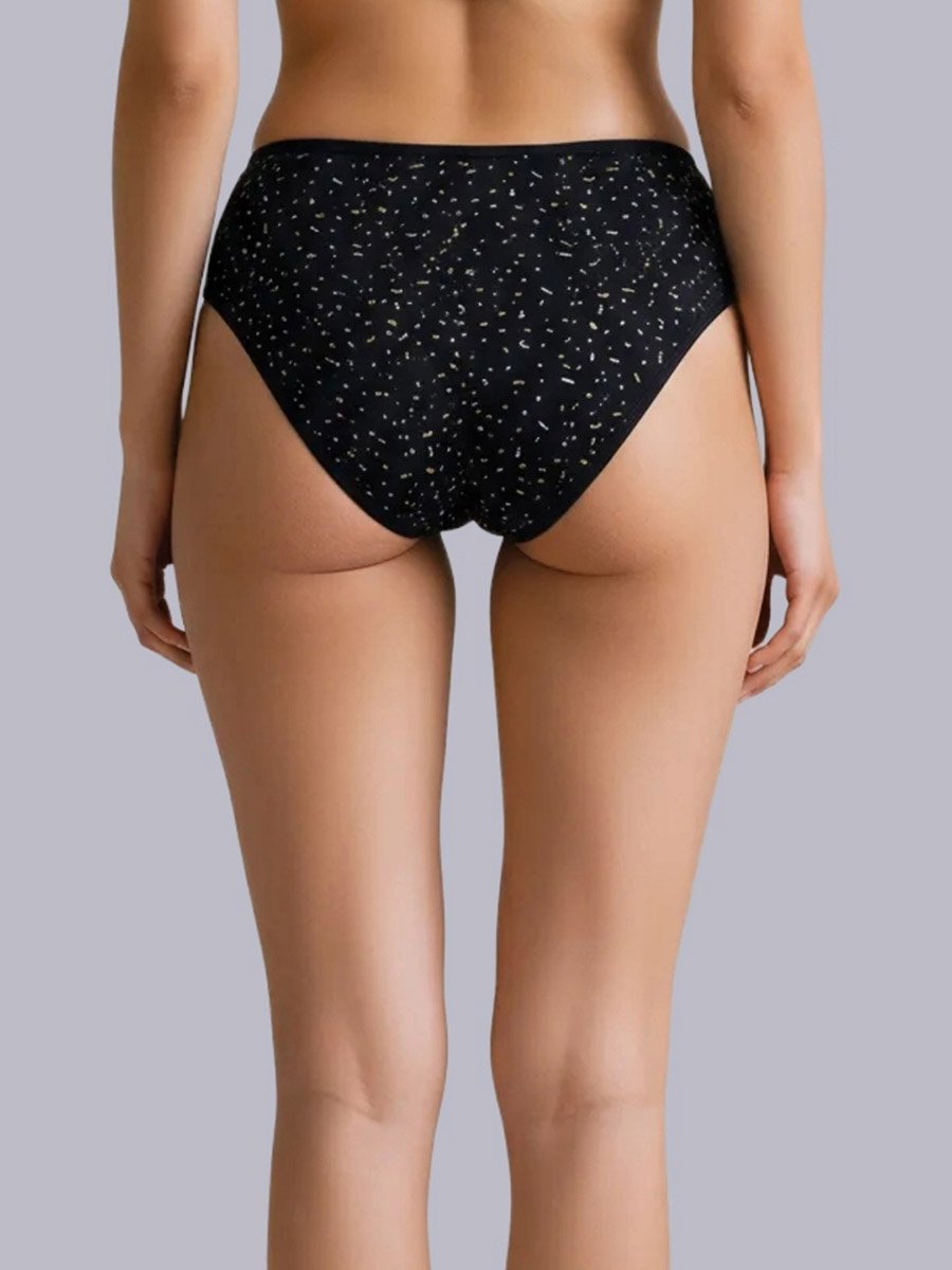 Pack of 3 - Cotton Ditsy Print Hipster Briefs