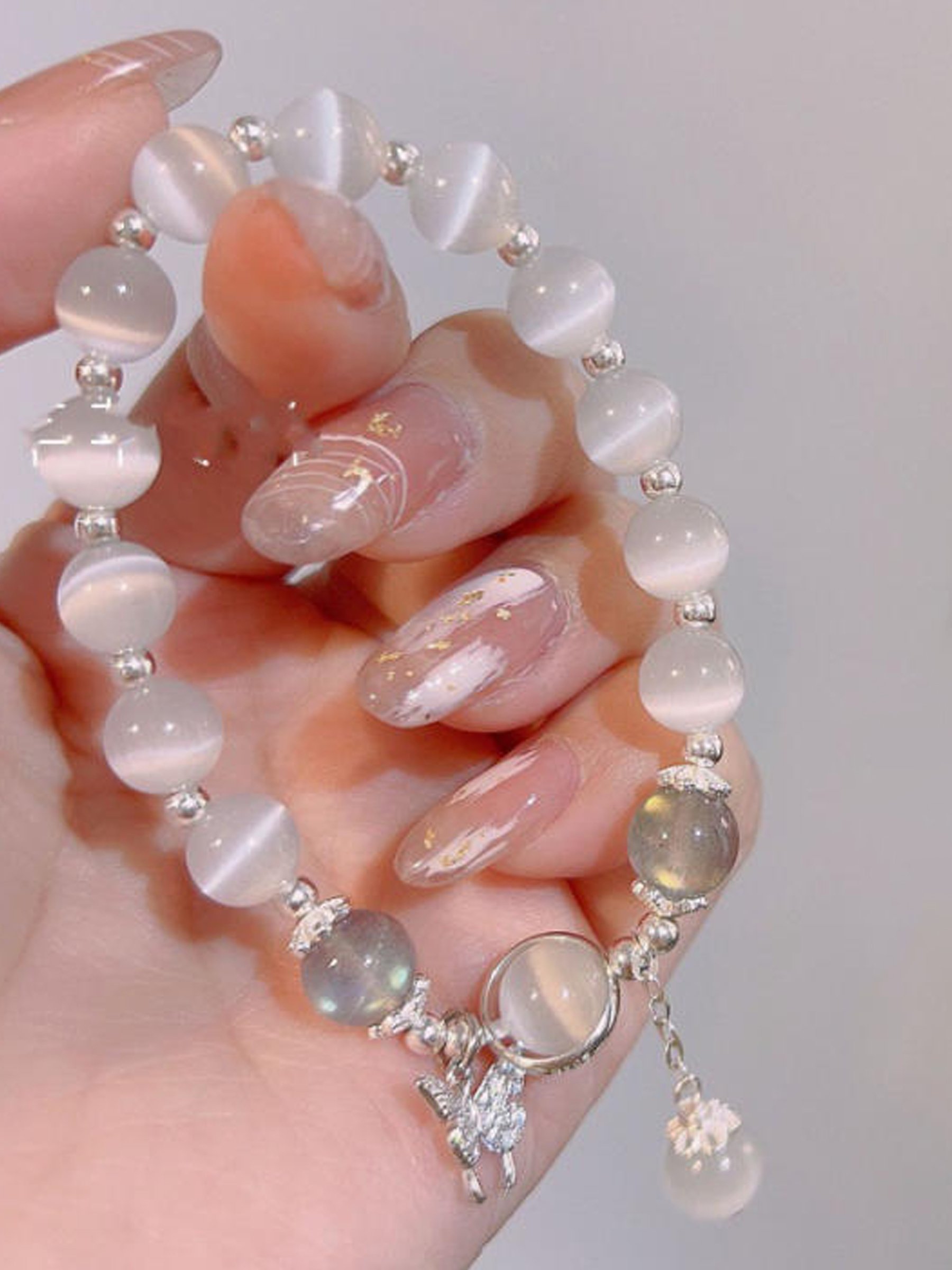 Blue Beaded Bracelet