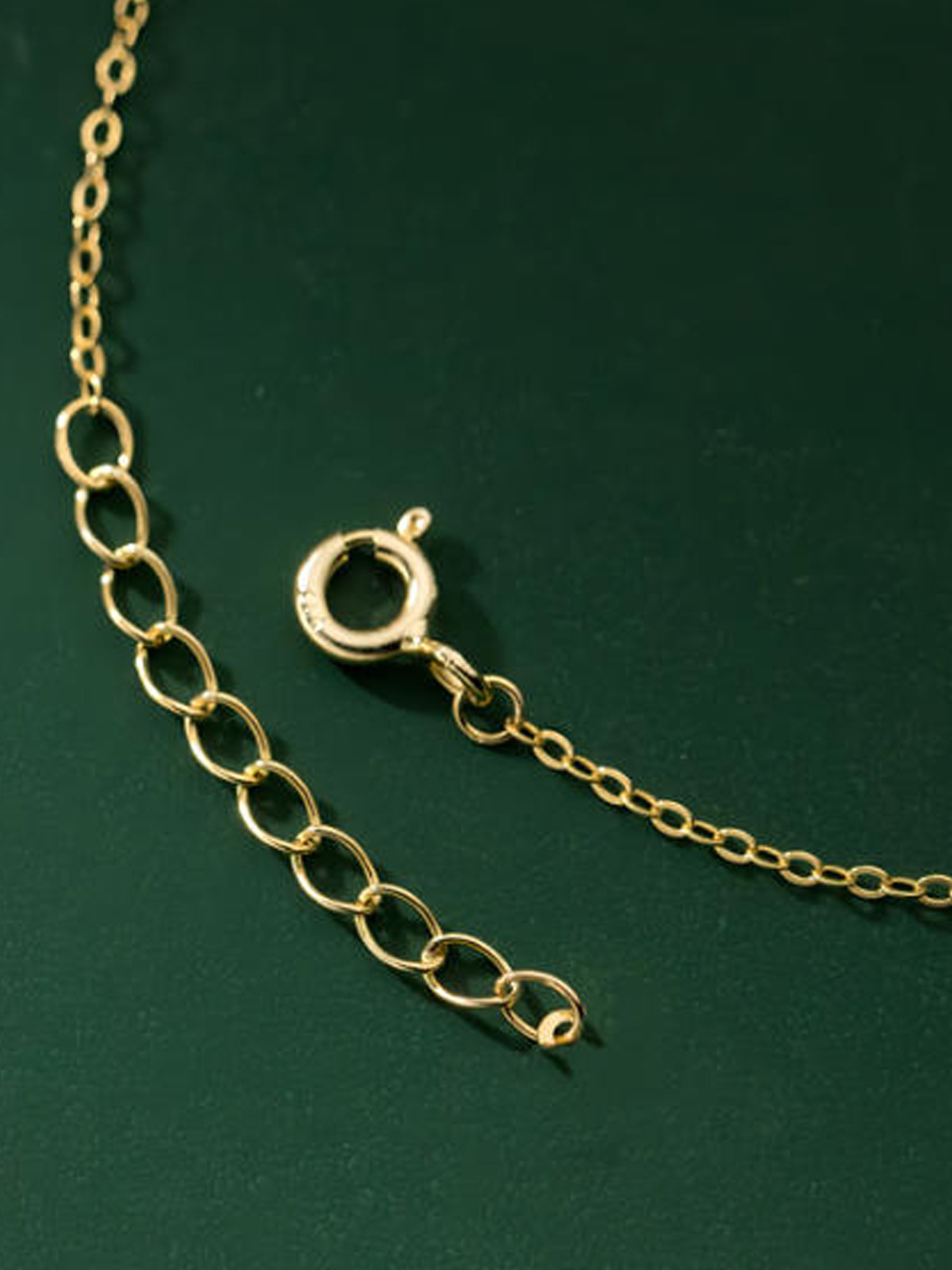 Gold Heart Charm Bracelet
