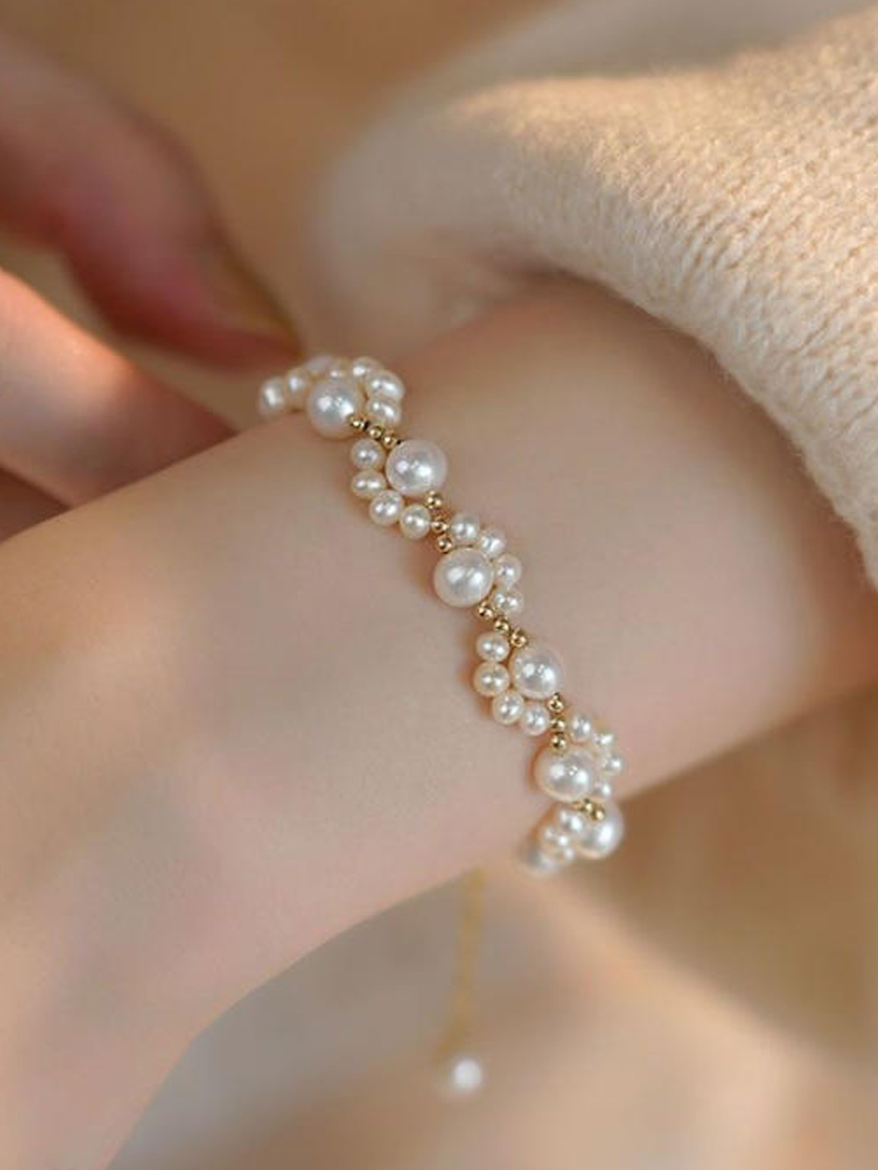 Pearl Beaded Bracelet