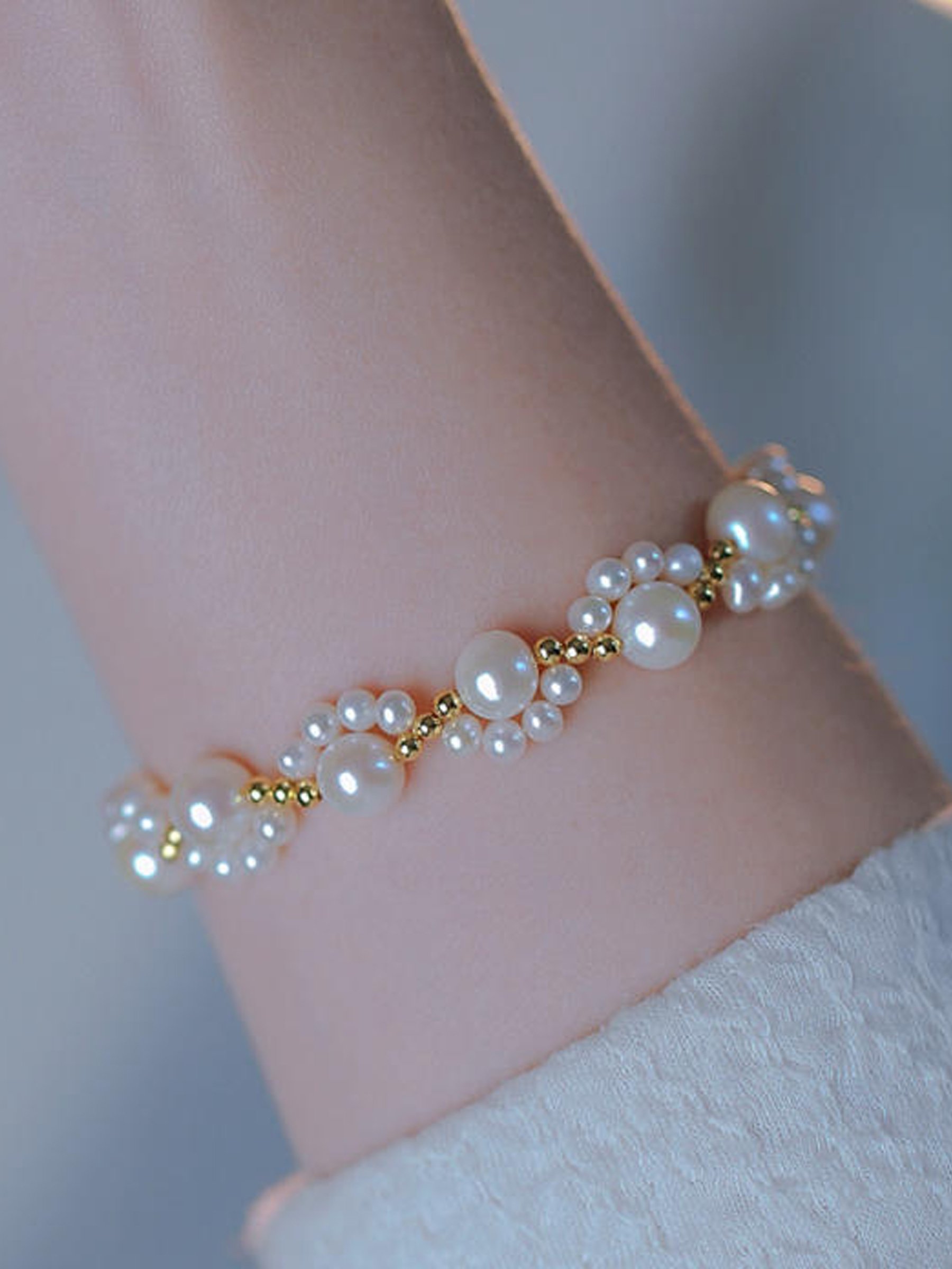 Pearl Beaded Bracelet