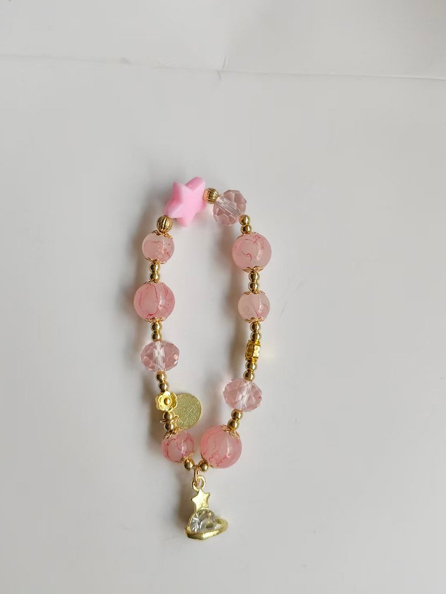 Rose Quartz Beaded Bracelet