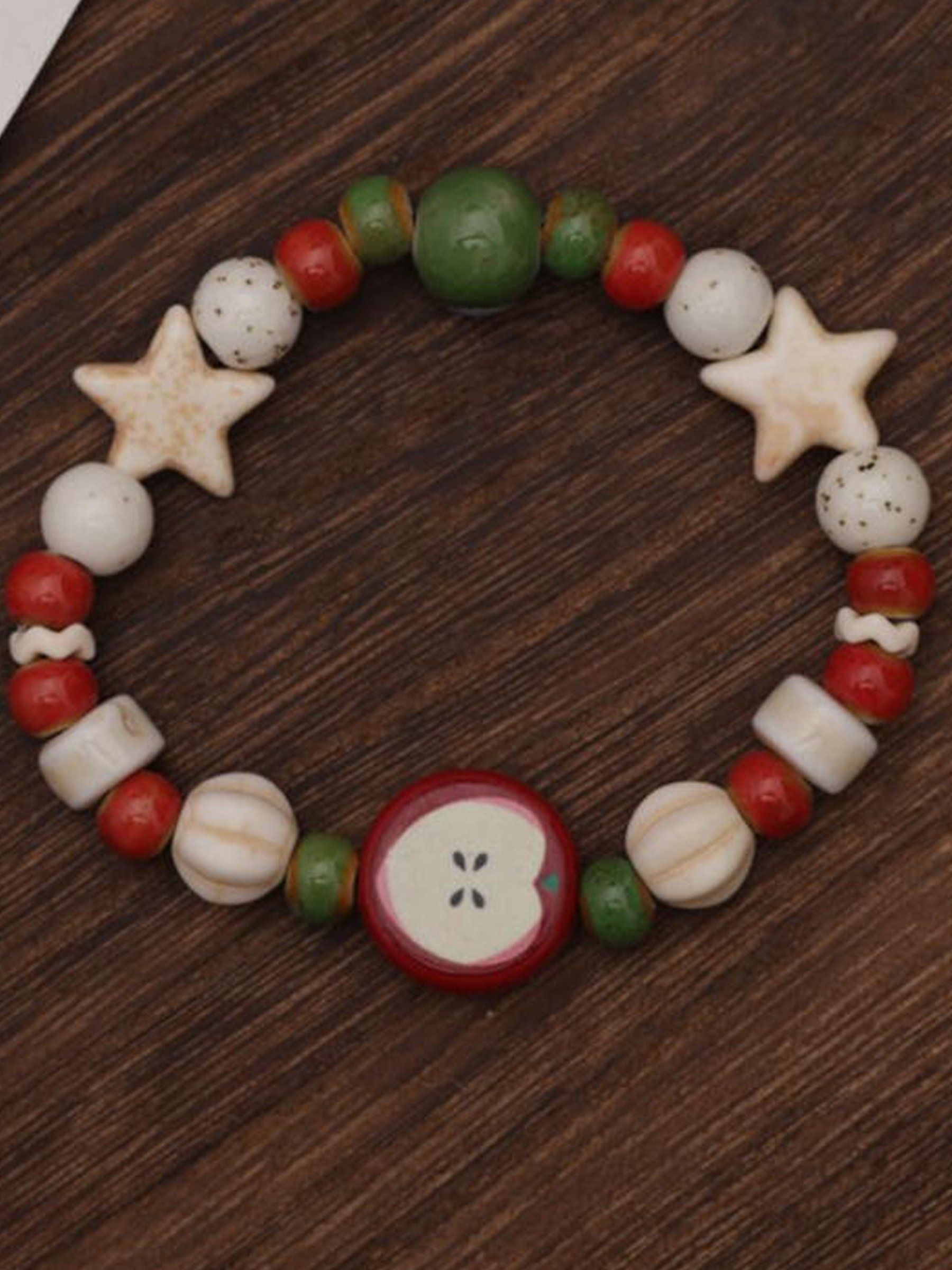 Beaded Charm Bracelet