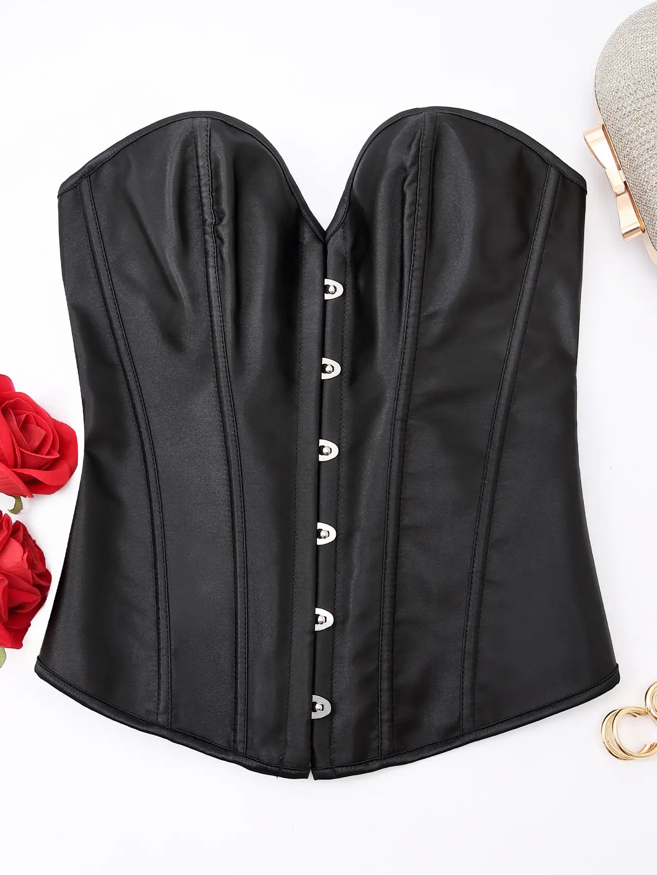 Tie-Up Back Body Corset Shaping Top