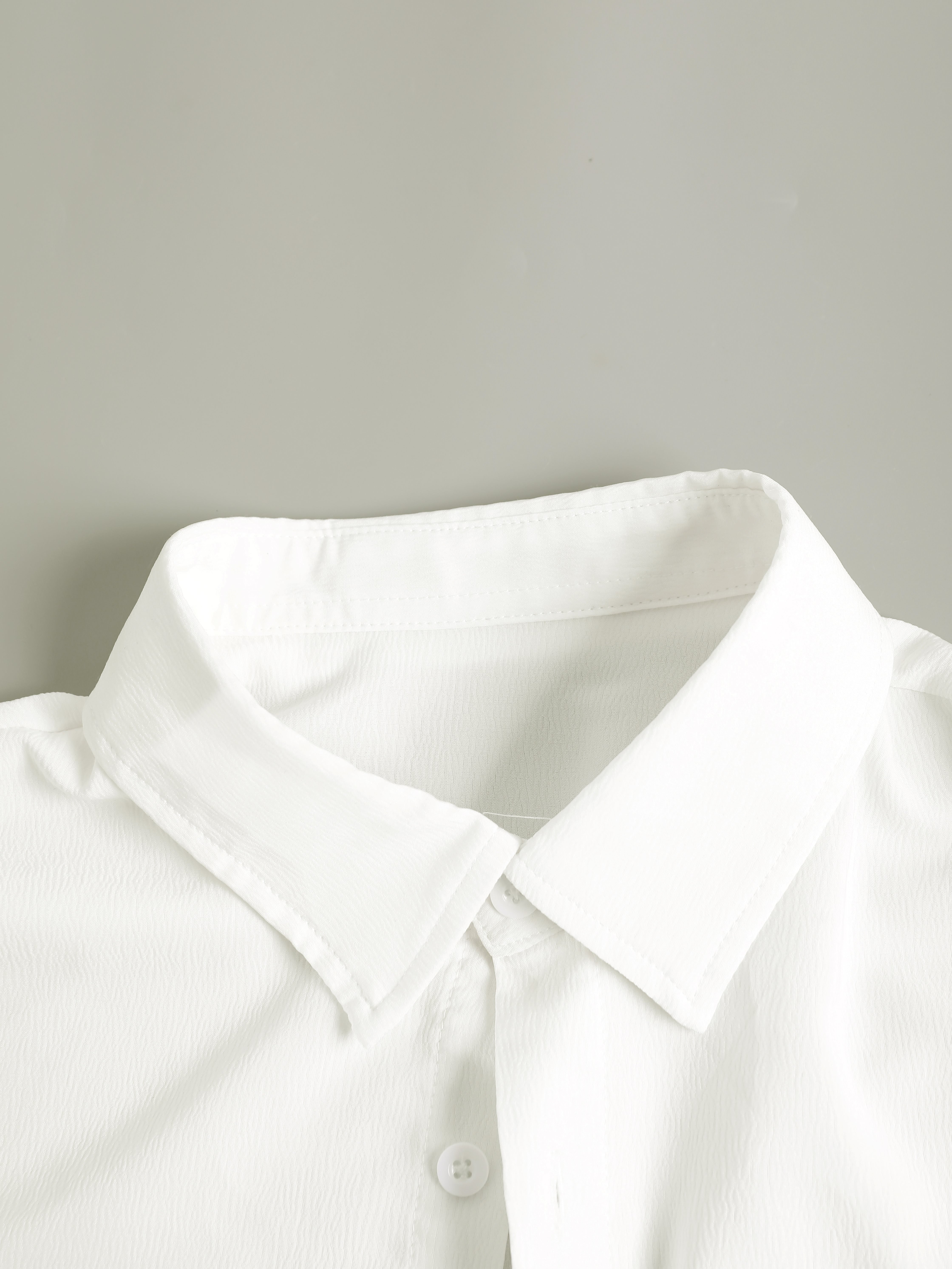 Men Beige Textured Shirt with Rolled Sleeves
