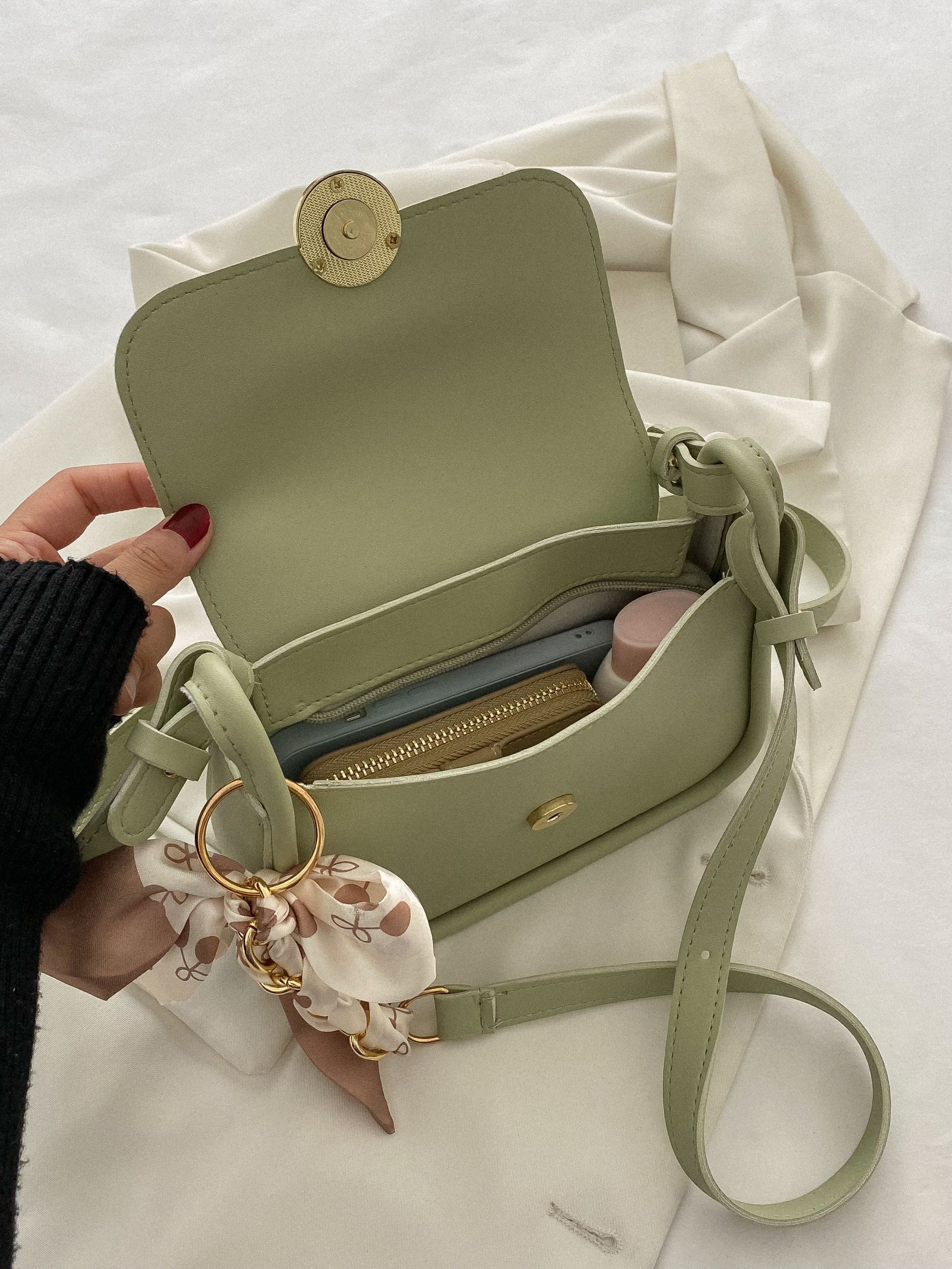 Neon Green Shoulder Bag