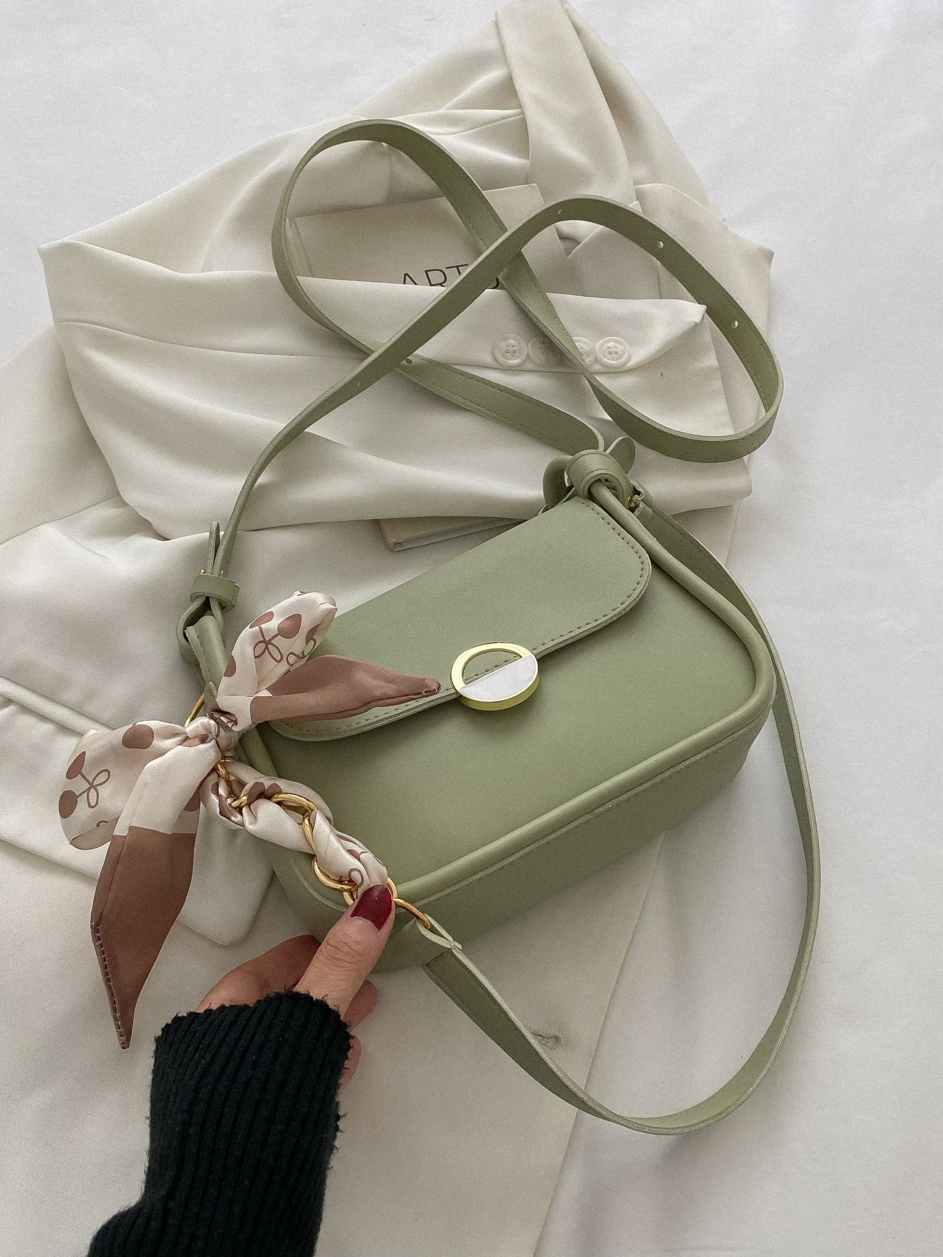 Neon Green Shoulder Bag