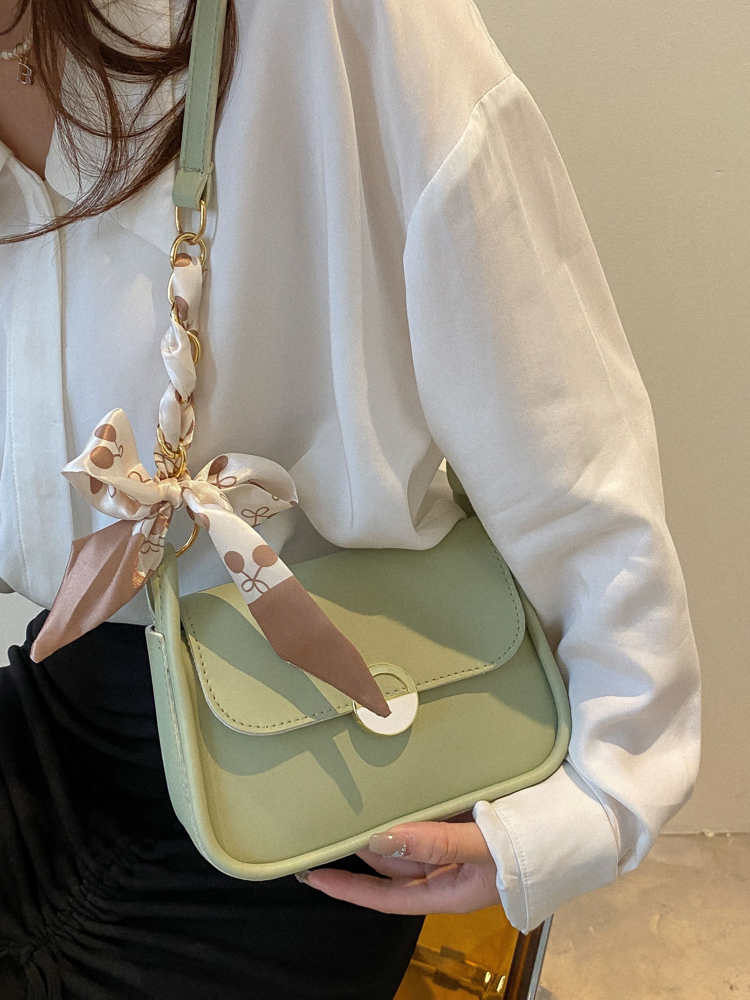 Neon Green Shoulder Bag