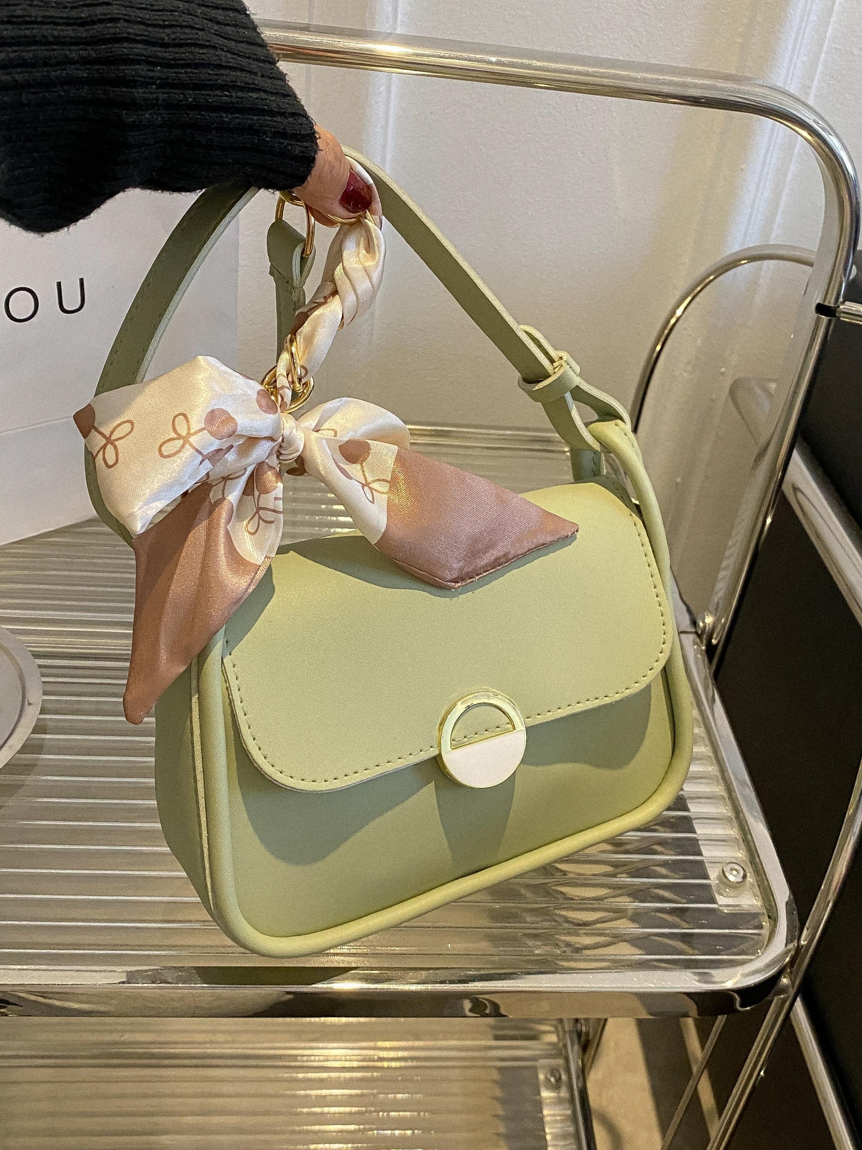 Neon Green Shoulder Bag
