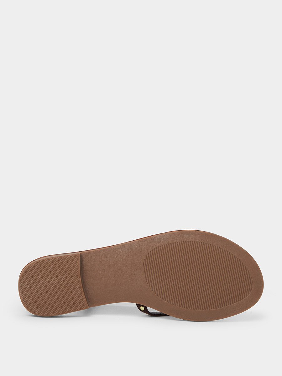 Studded Flat Sandals