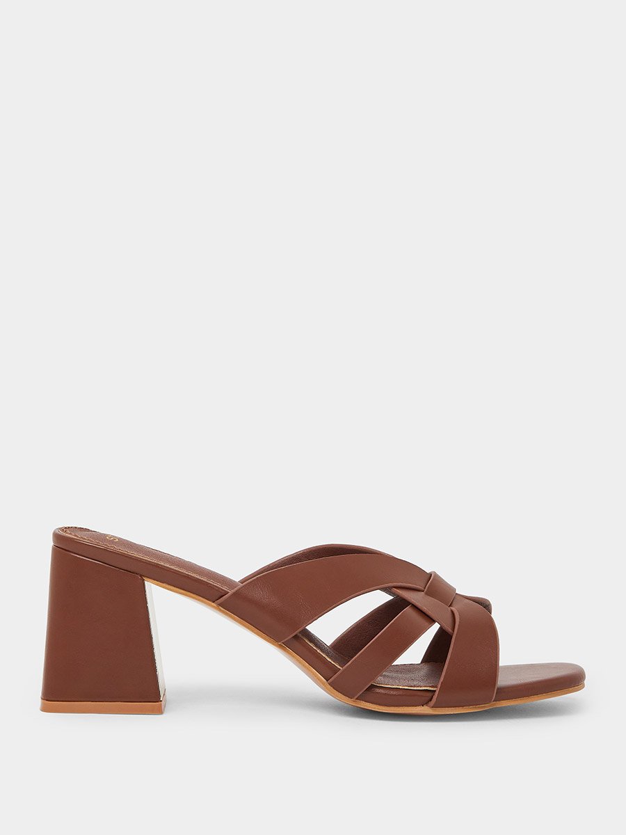 Strappy Block Heel Sandals