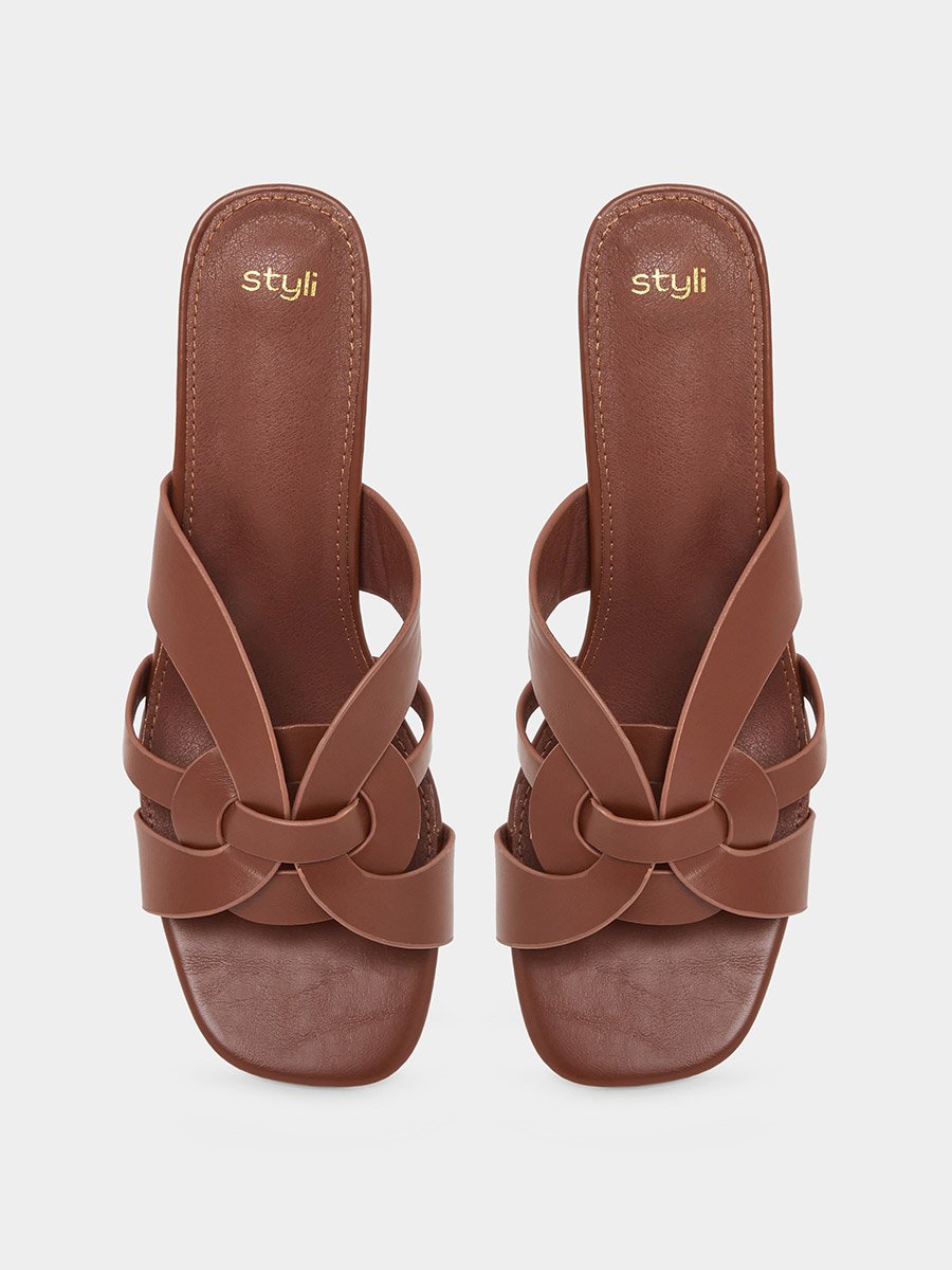Strappy Block Heel Sandals