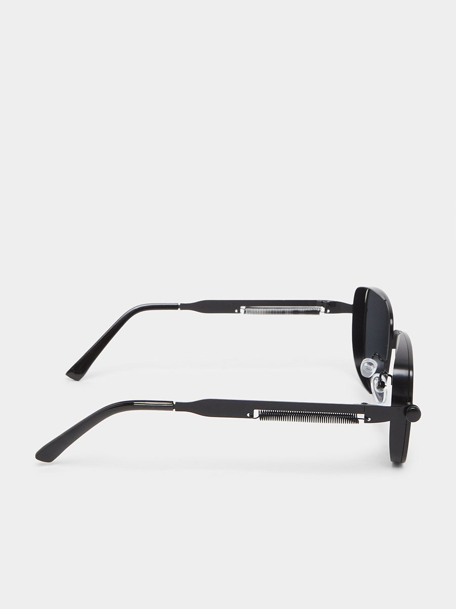 Square Frame Sunglasses with Nose Pads