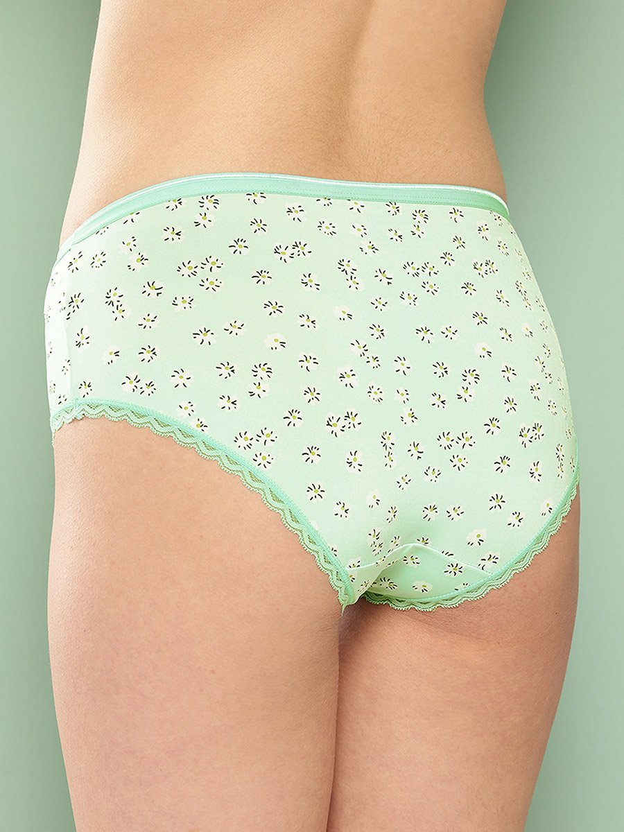 Pack of 2 - Floral and Camo Print Hipster Briefs