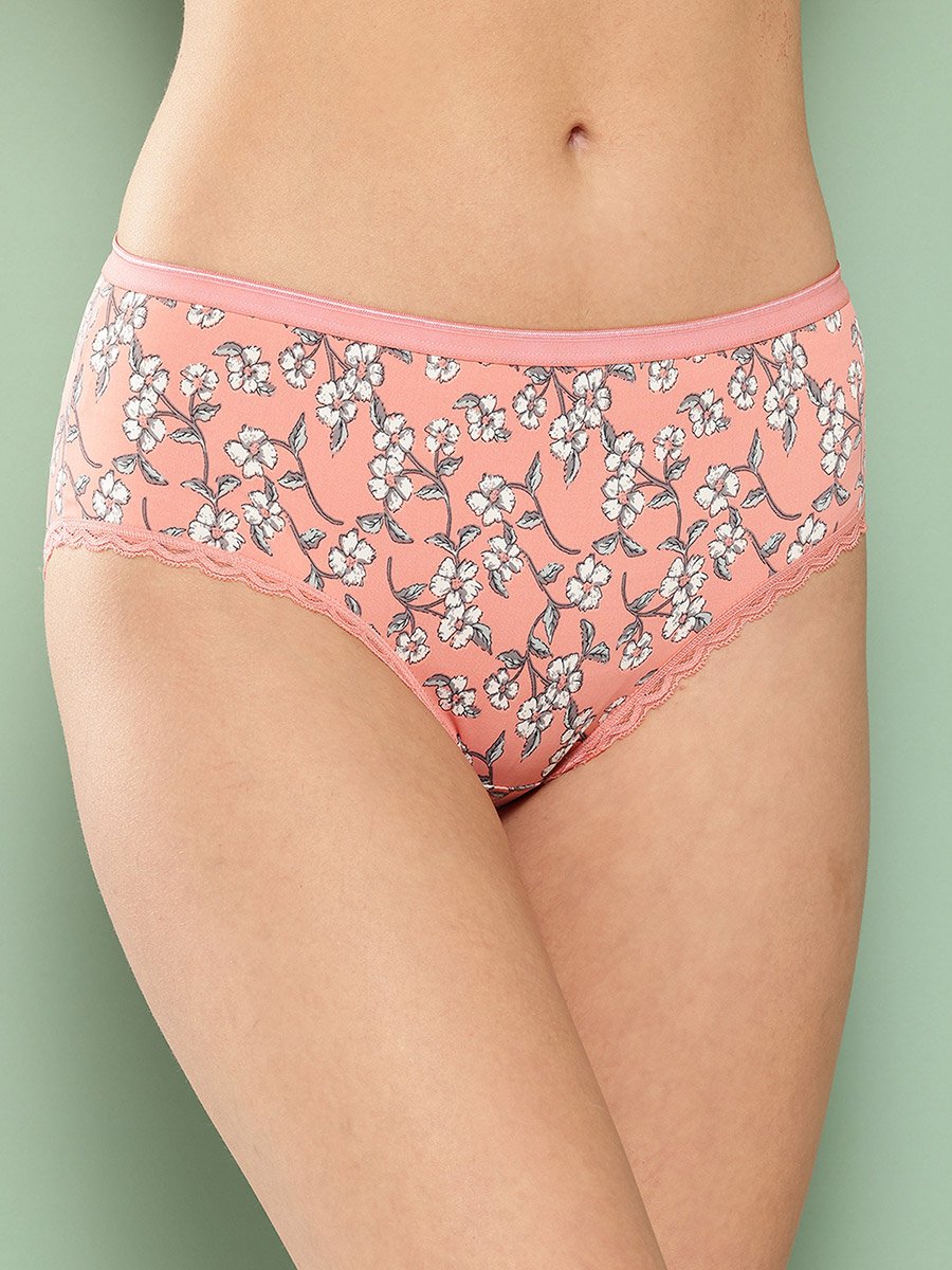 Pack of 2 - Floral Print Hipster Briefs