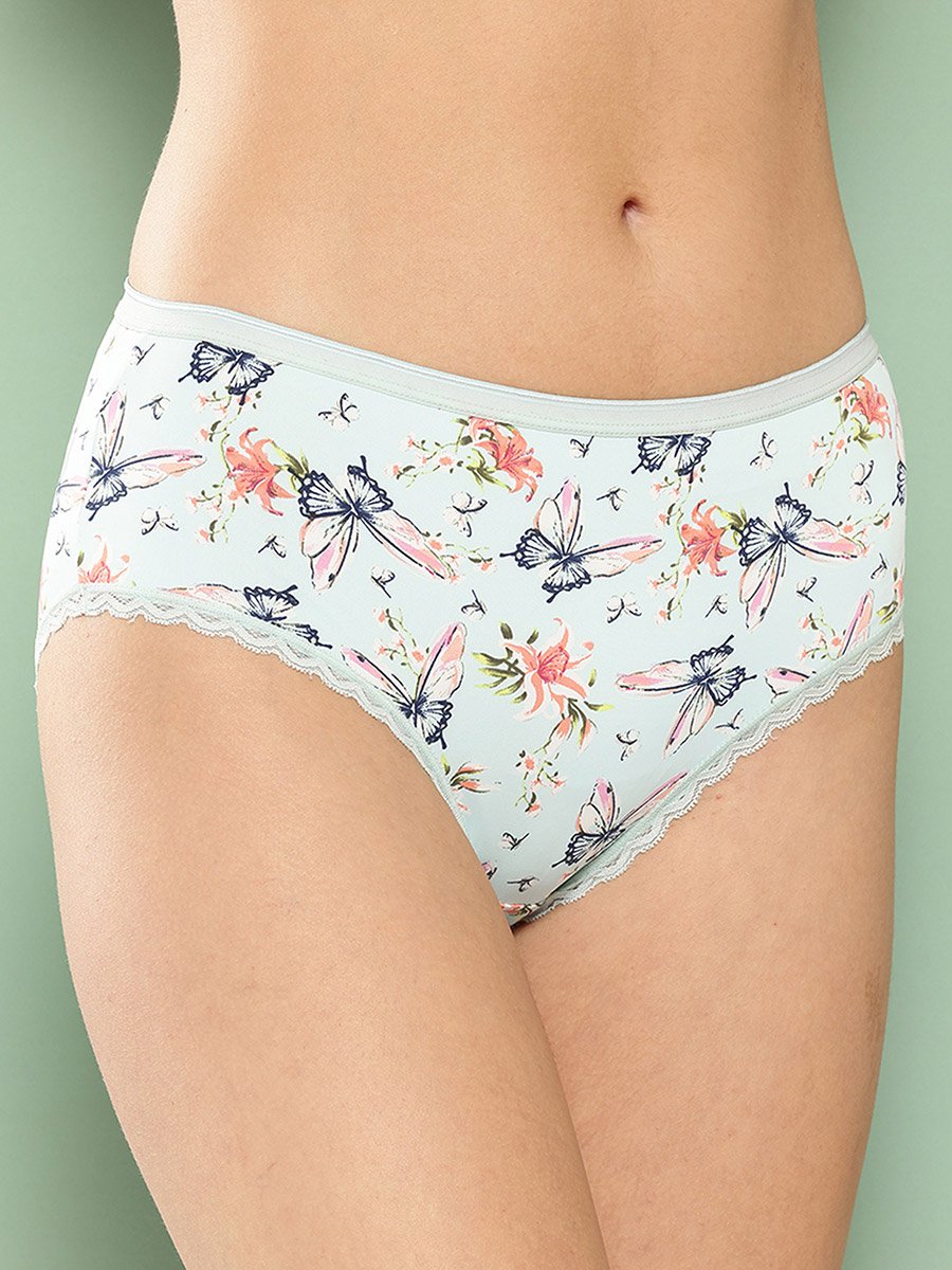 Pack of 2 - Floral Print Hipster Briefs