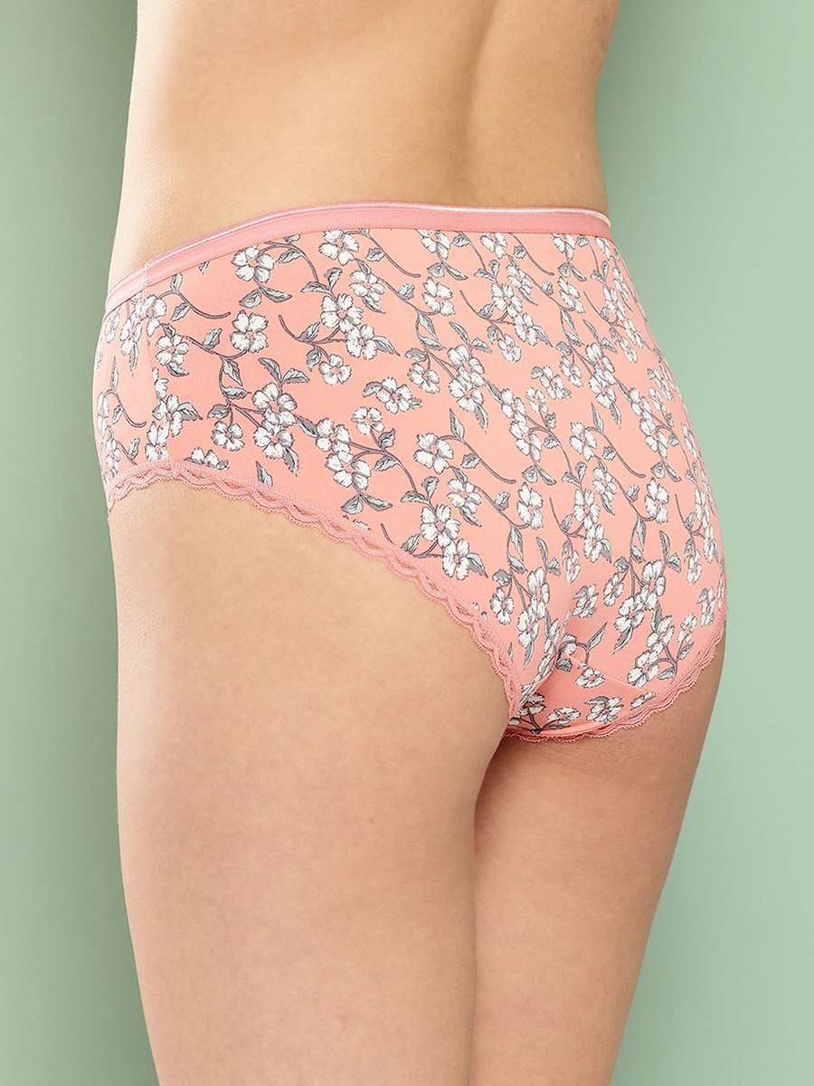 Pack of 2 - Floral Print Hipster Briefs