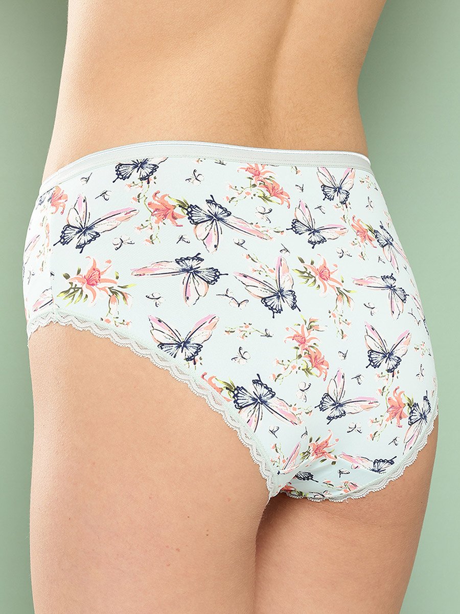 Pack of 2 - Floral Print Hipster Briefs
