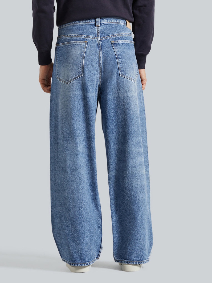 Men Loose Straight Fit Jeans