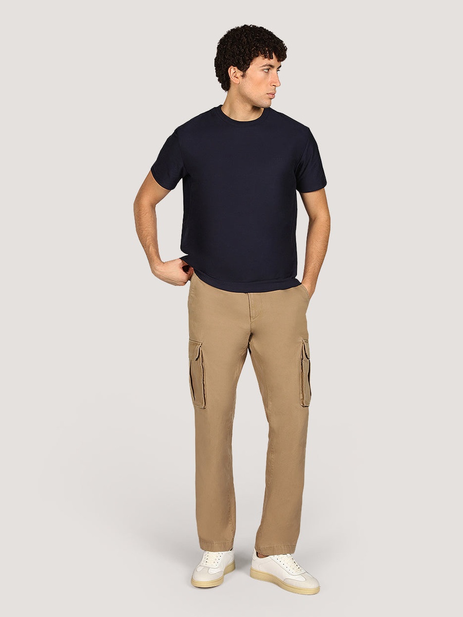 Men Twill Cargo Pants