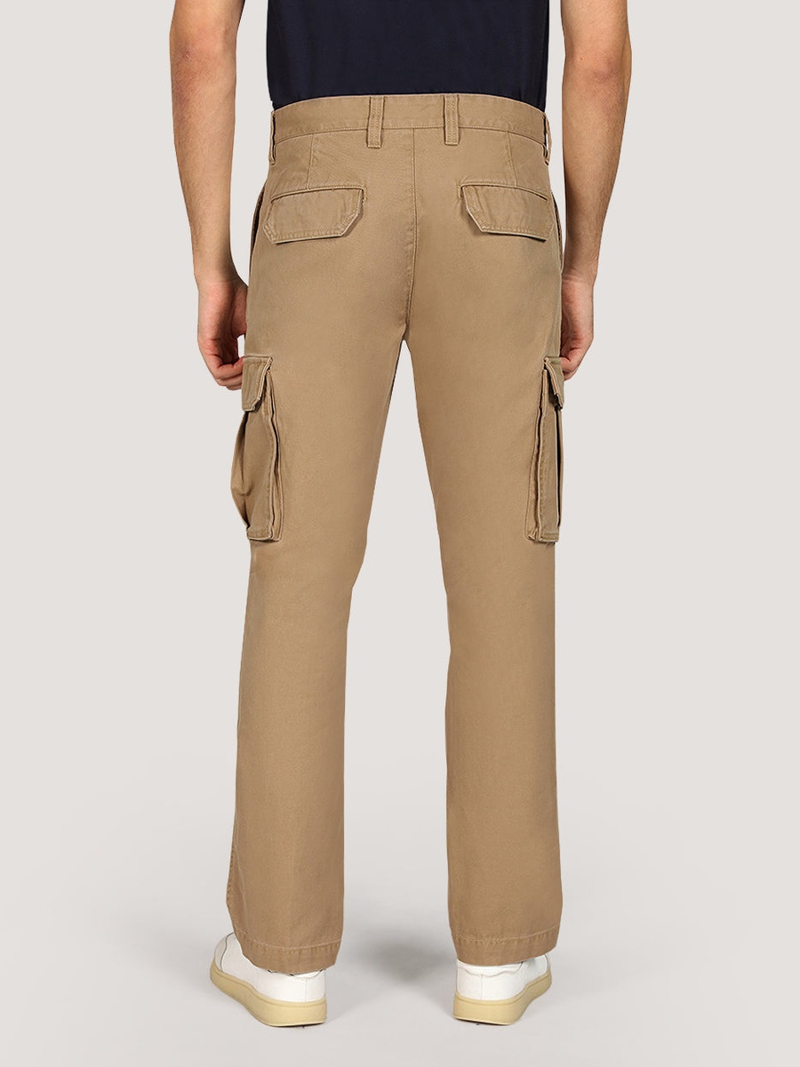 Men Twill Cargo Pants