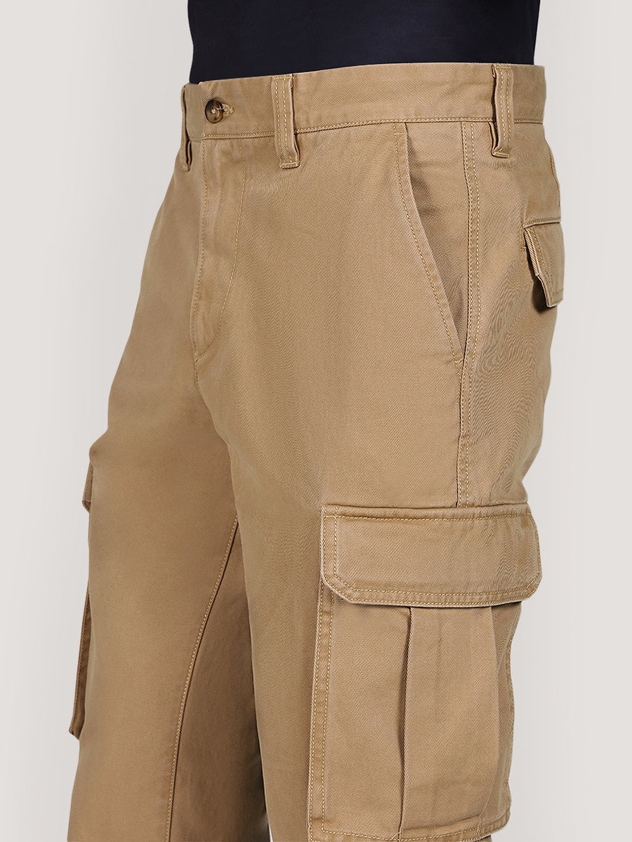 Men Twill Cargo Pants