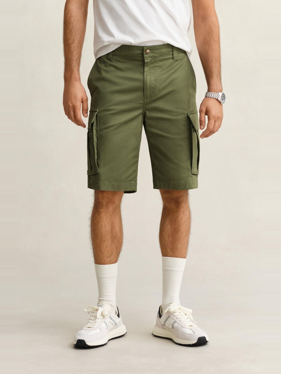 Men Regular Classic Cargo Shorts