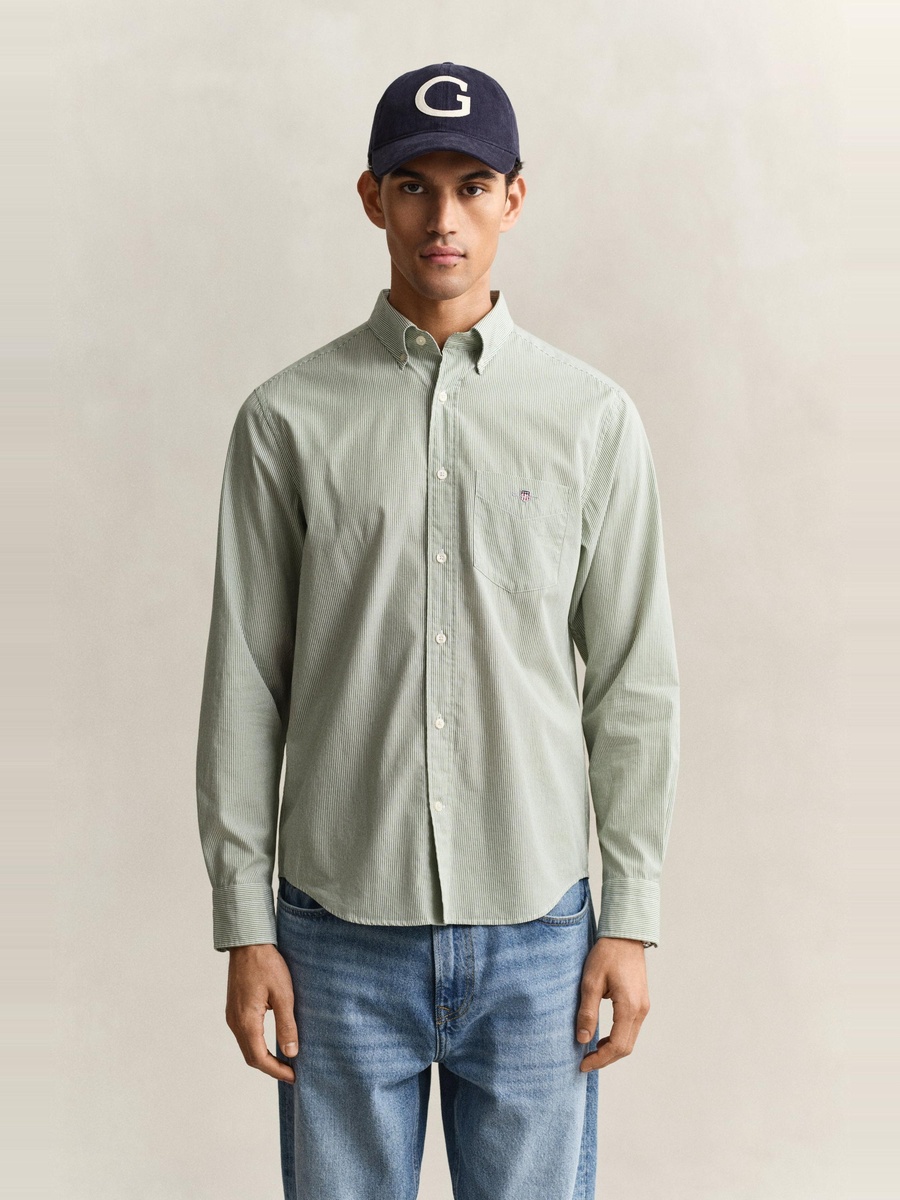Men Regular Classic Poplin Banker Shirt