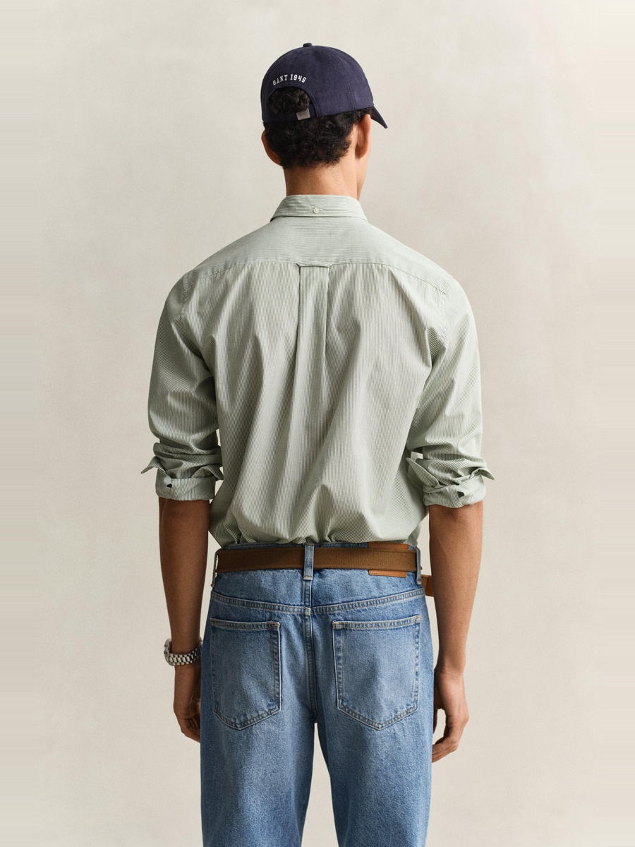 Men Regular Classic Poplin Banker Shirt