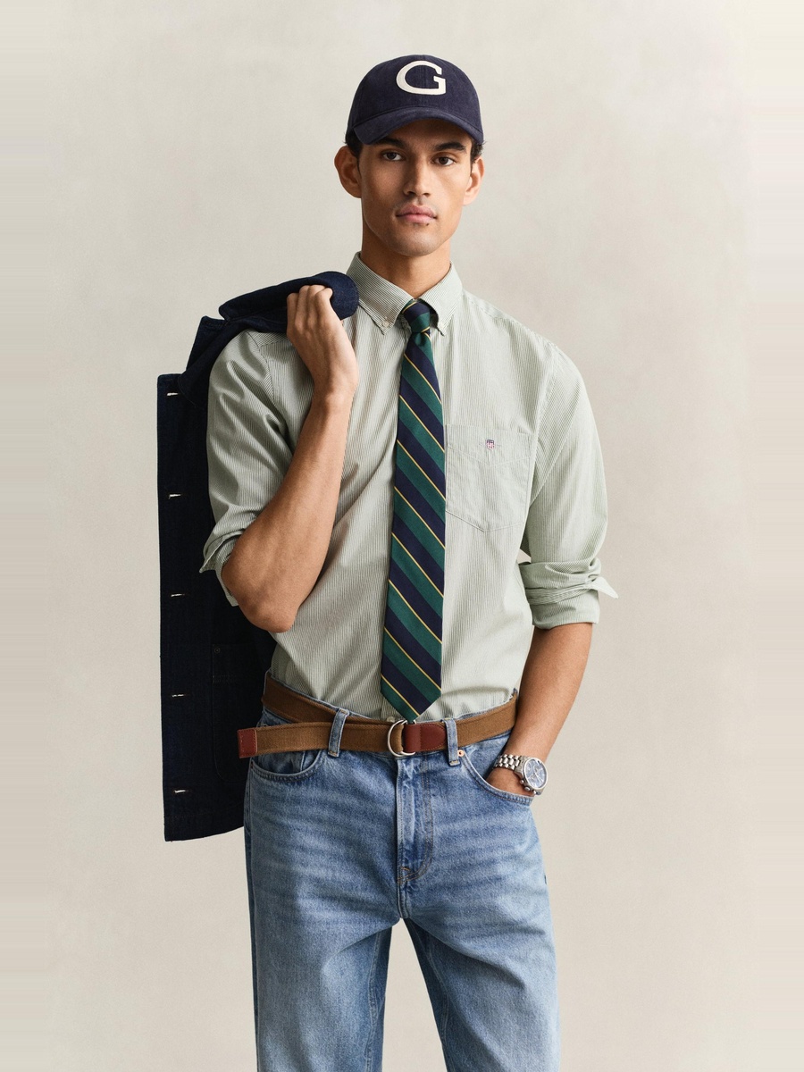 Men Regular Classic Poplin Banker Shirt