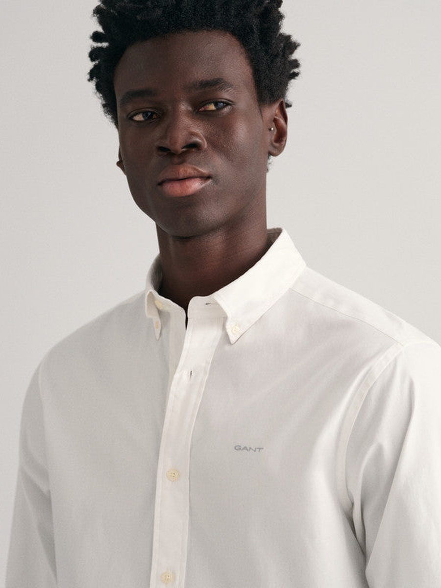 Men Pinpoint Oxford Shirt