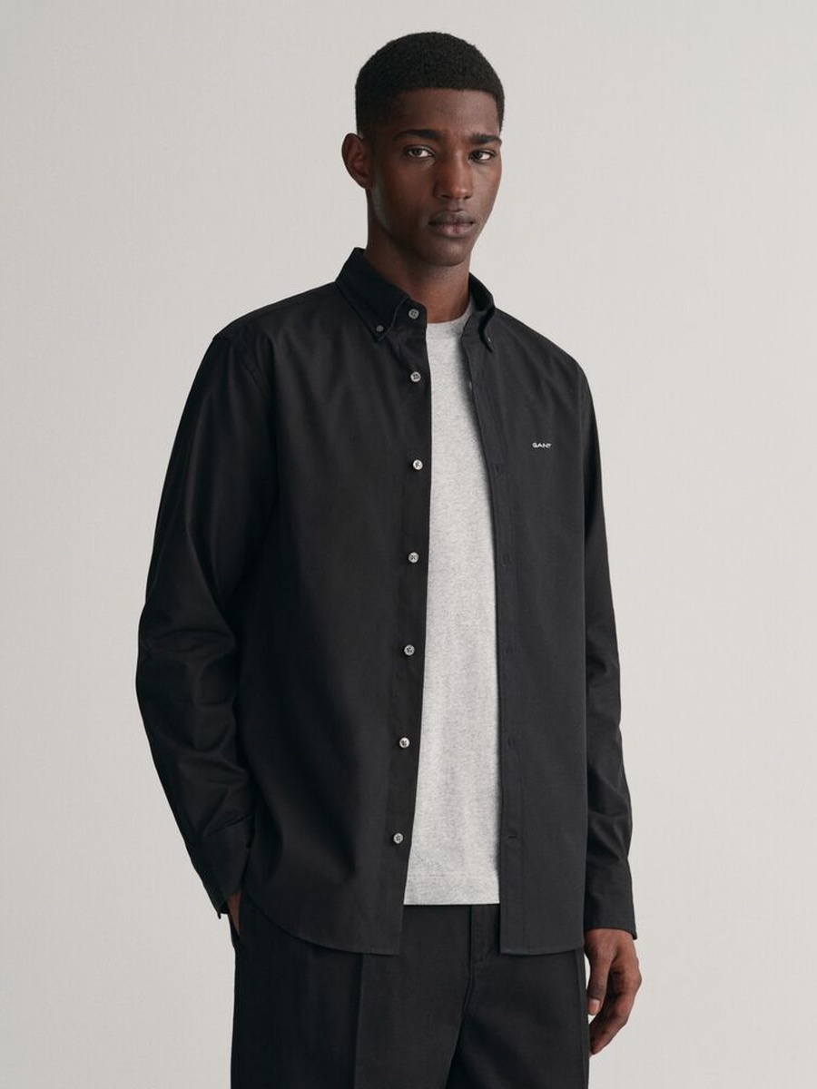 Men Pinpoint Oxford Shirt