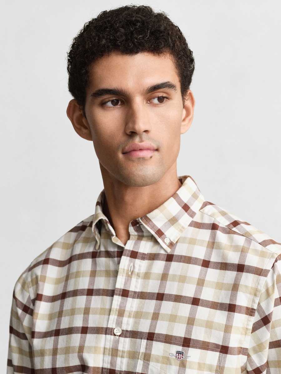 Men Oxford Check Shirt