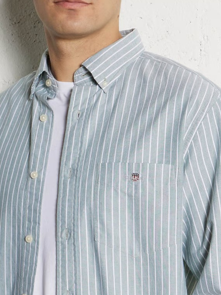 Men Oxford Stripe Shirt