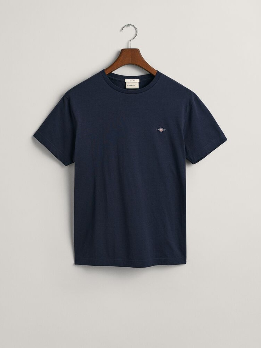 Men Slim Shield Logo T-Shirt