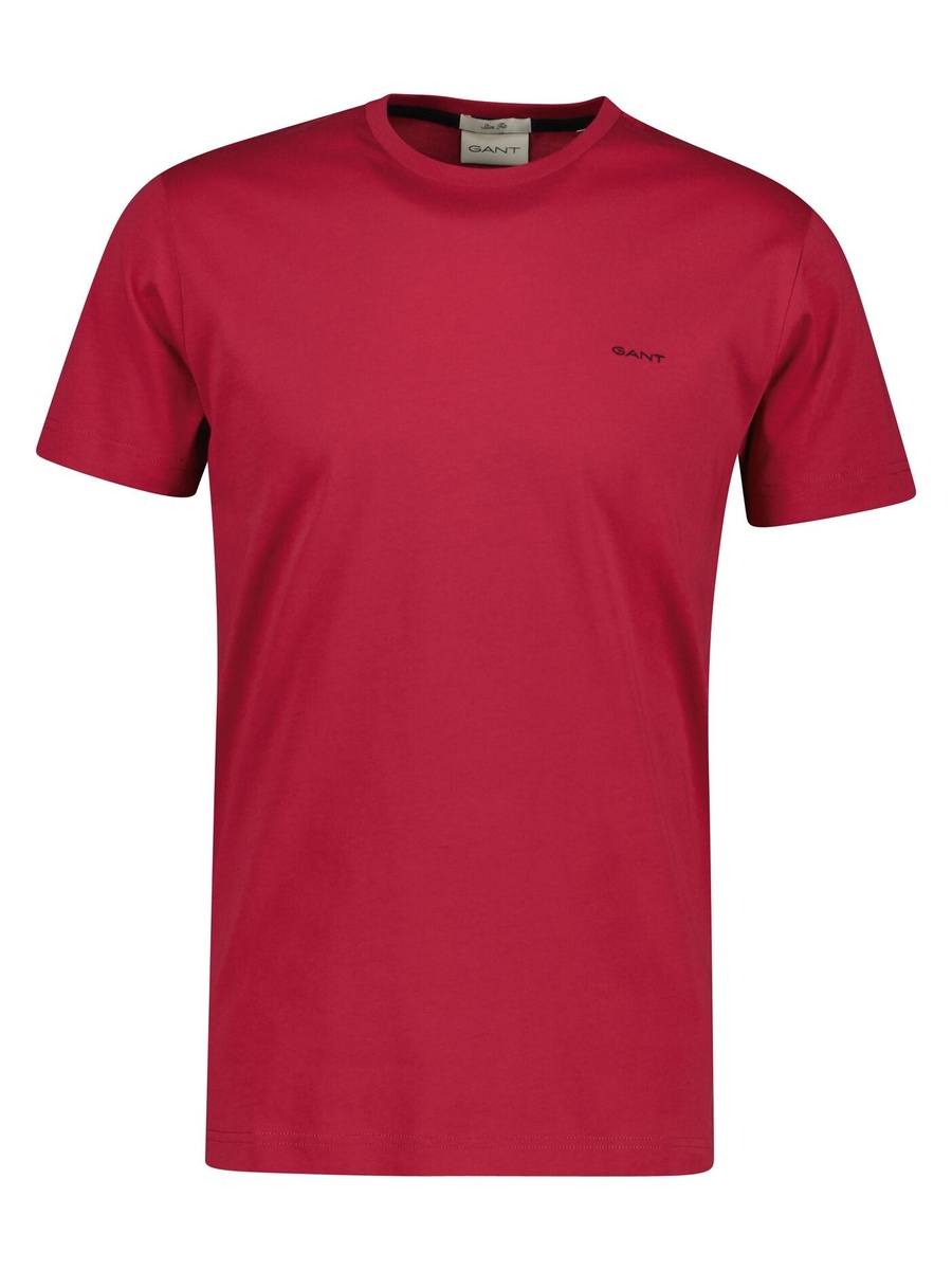 Men Contrast Logo Short Sleeve T-Shirt
