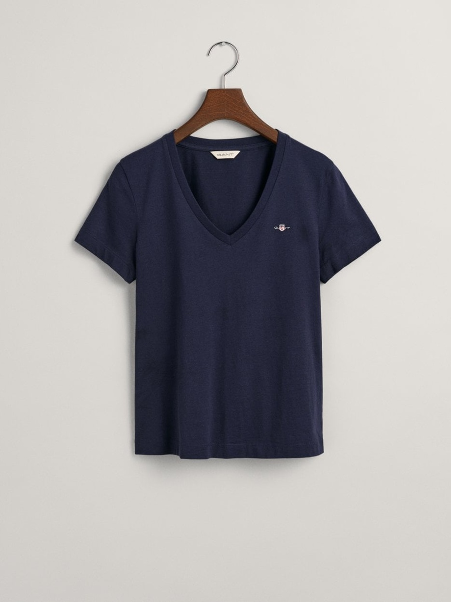 Shield V Neck T-Shirt