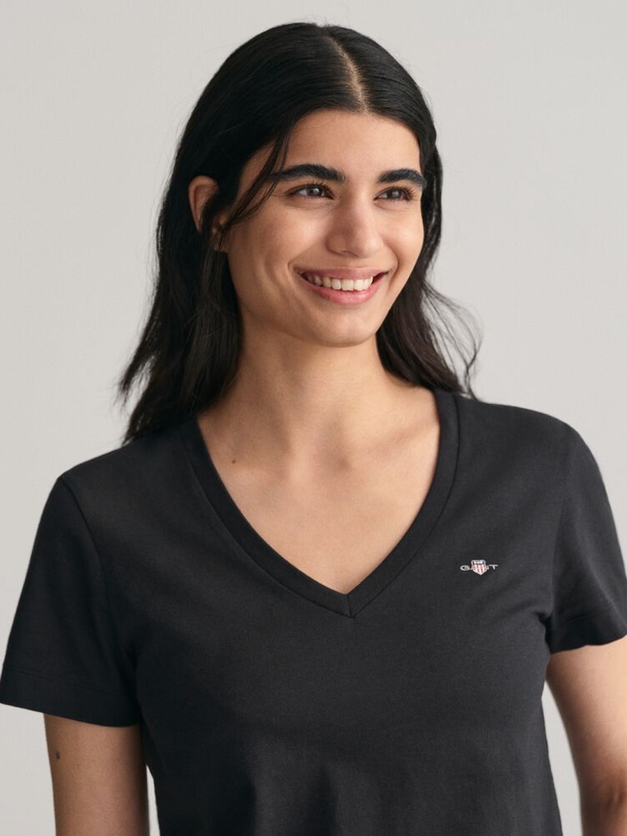 Shield V Neck T-Shirt