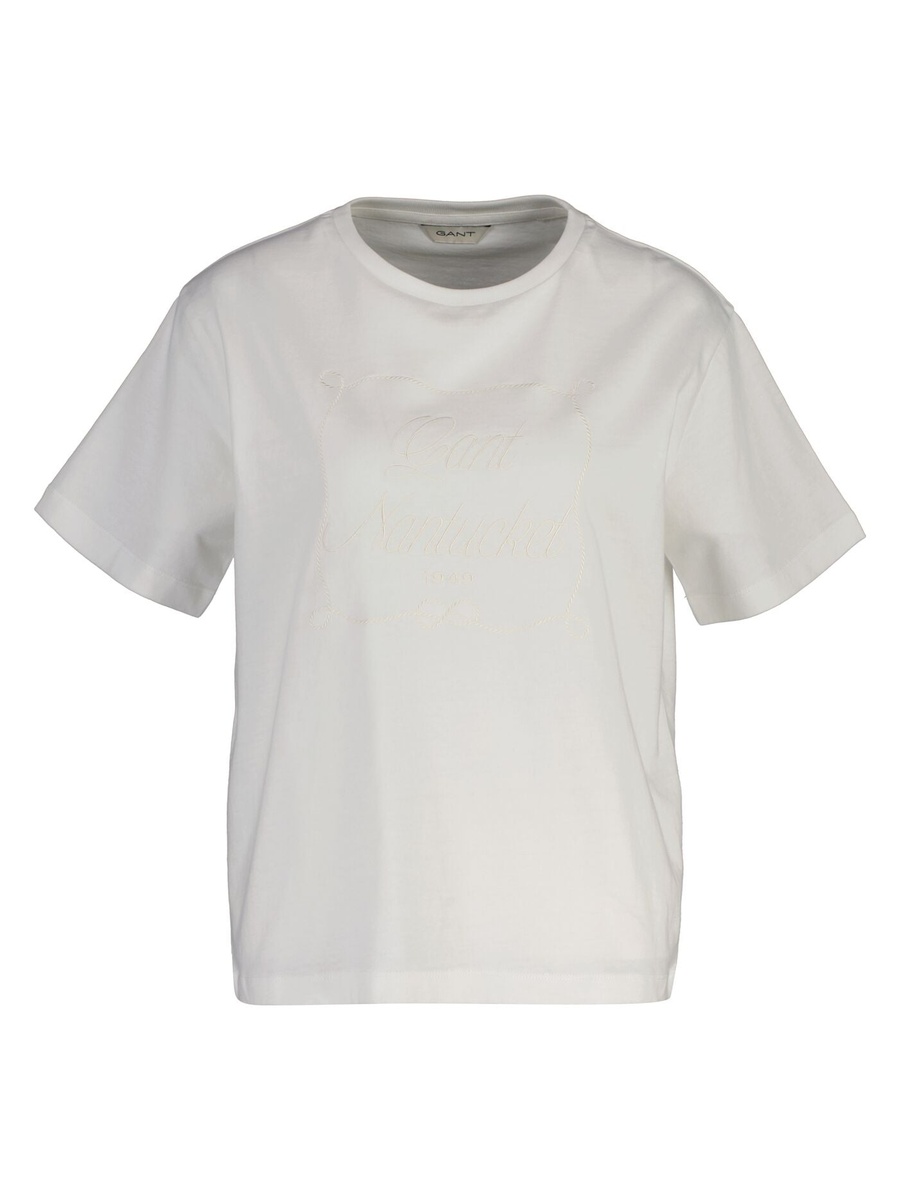 Embroidered Cotton T-Shirt