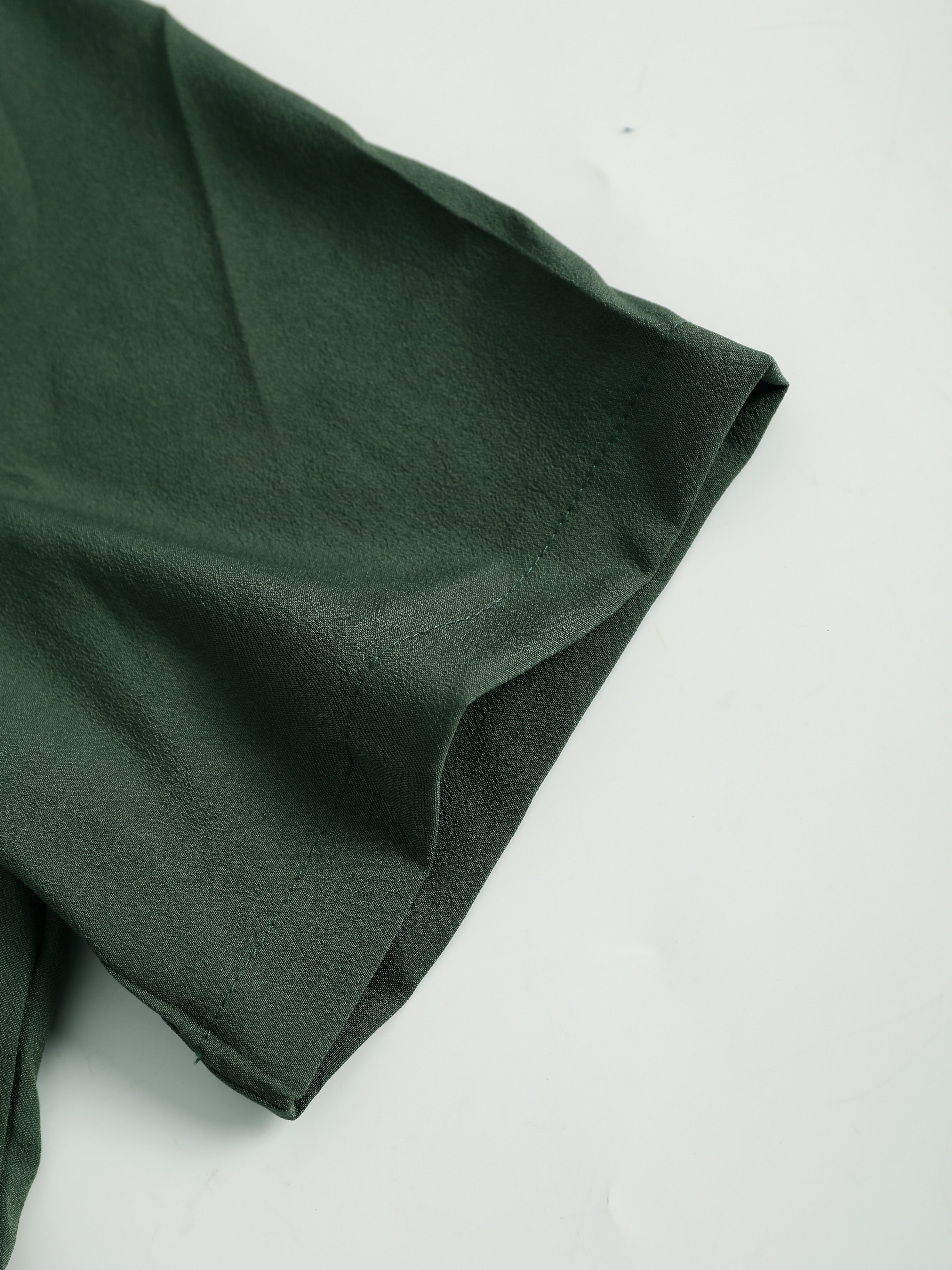 Men Plus Size Solid Shirt with Pocket